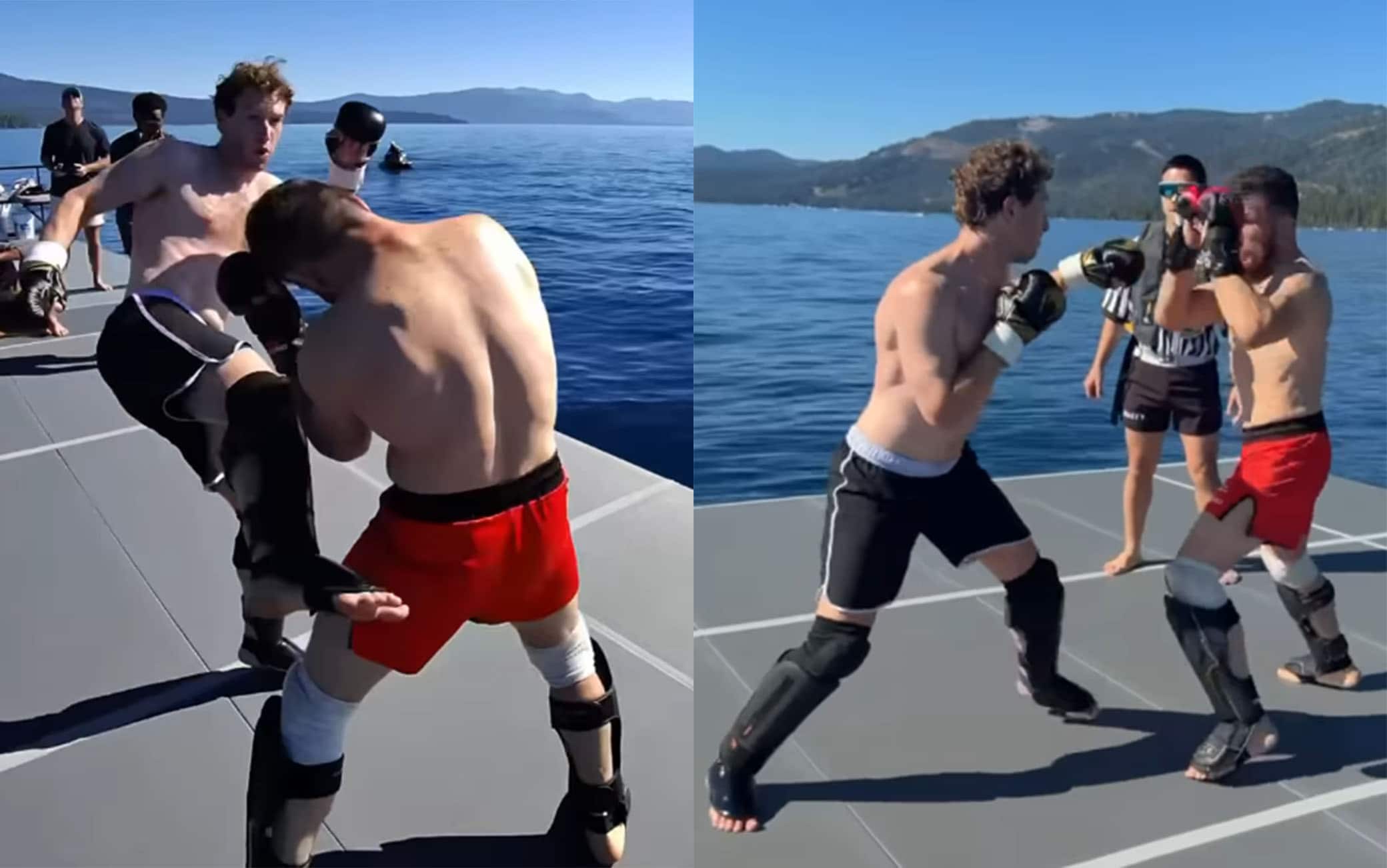 Mark Zuckerberg, il fondatore di Facebook 'sfida' l'ex campione Ufc Dvalishvili. VIDEO