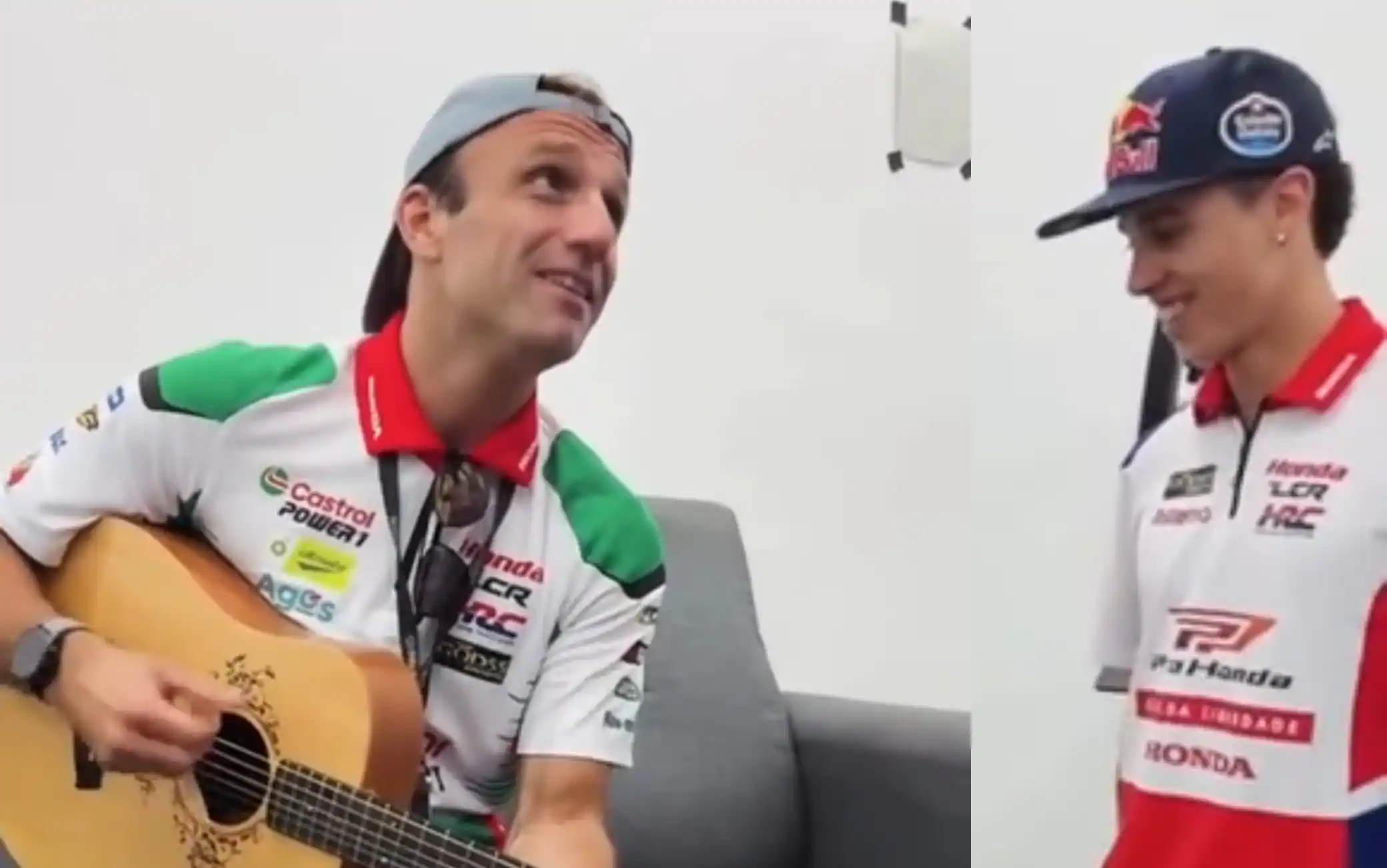MotoGP, Zarco dedica una serenata al compagno di team Moreira. VIDEO