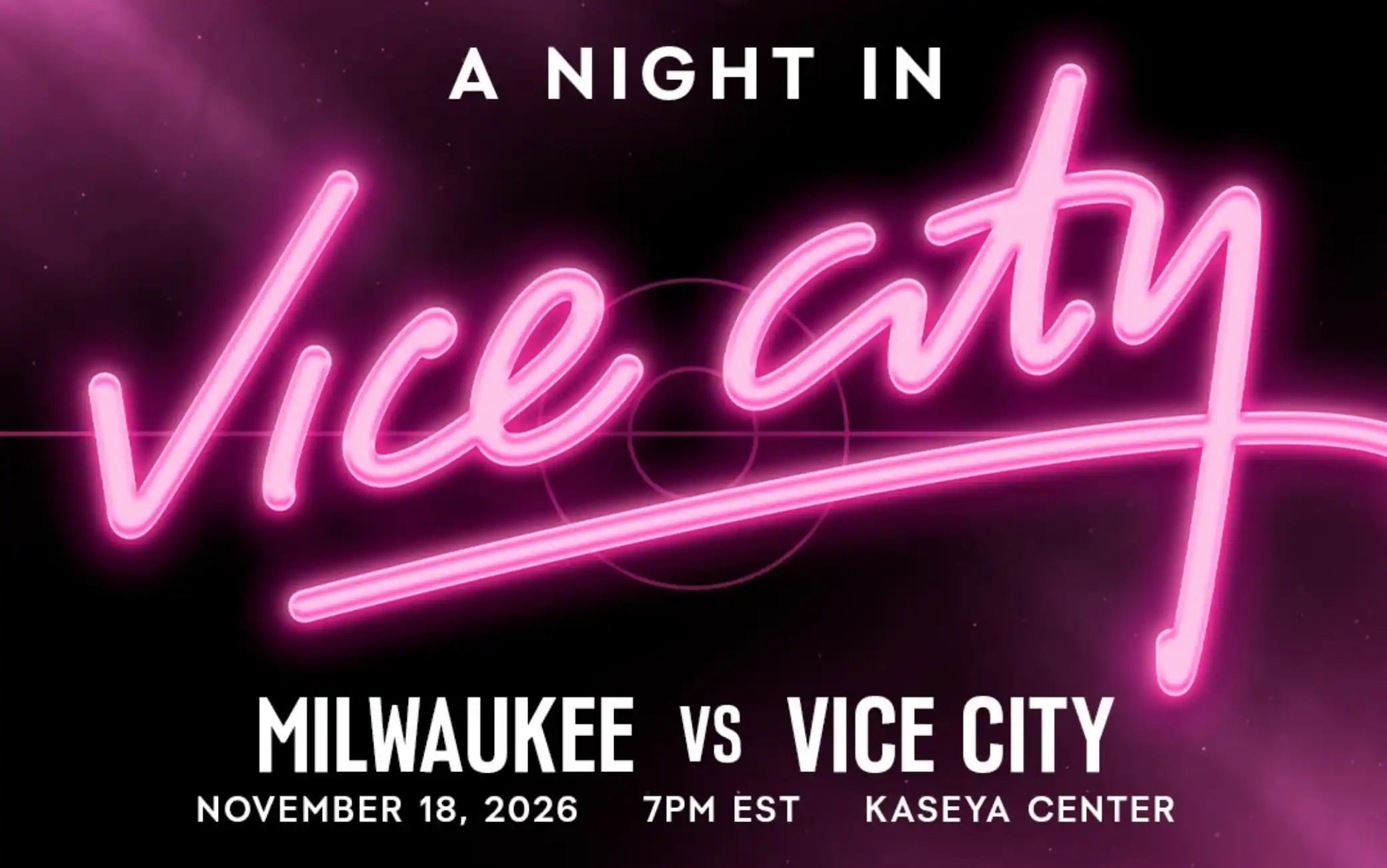 NBA, i Miami Heat diventano Vice City in occasione del lancio di GTA VI