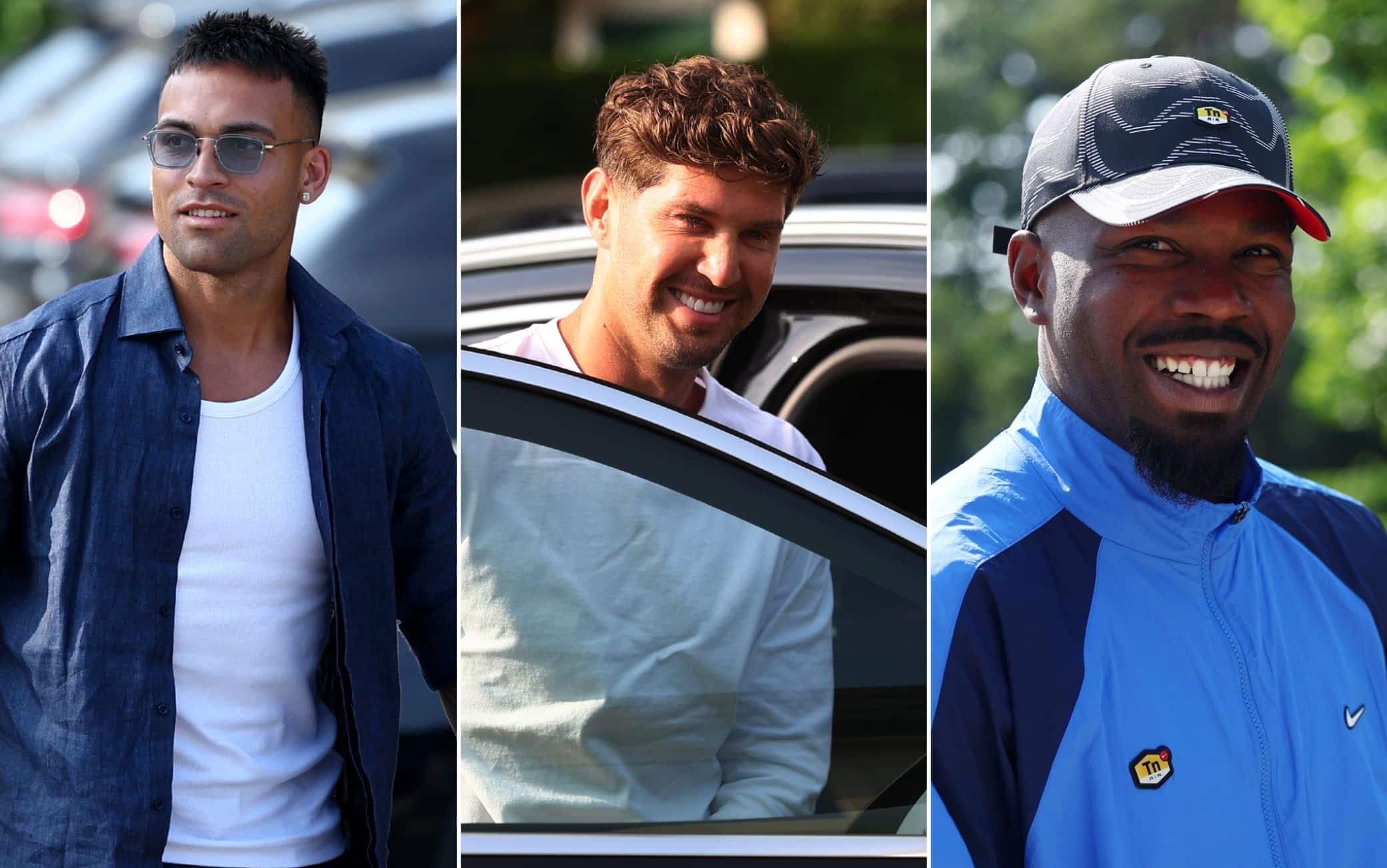 Inter: Stones, Lautaro e Thuram sono arrivati ad Appiano