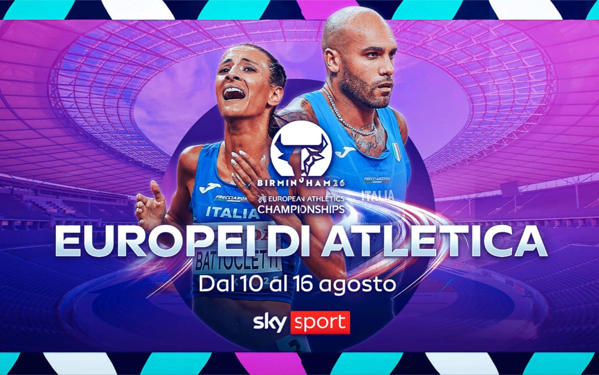 Europei di Atletica a Birmingham, calendario gare: date e orari