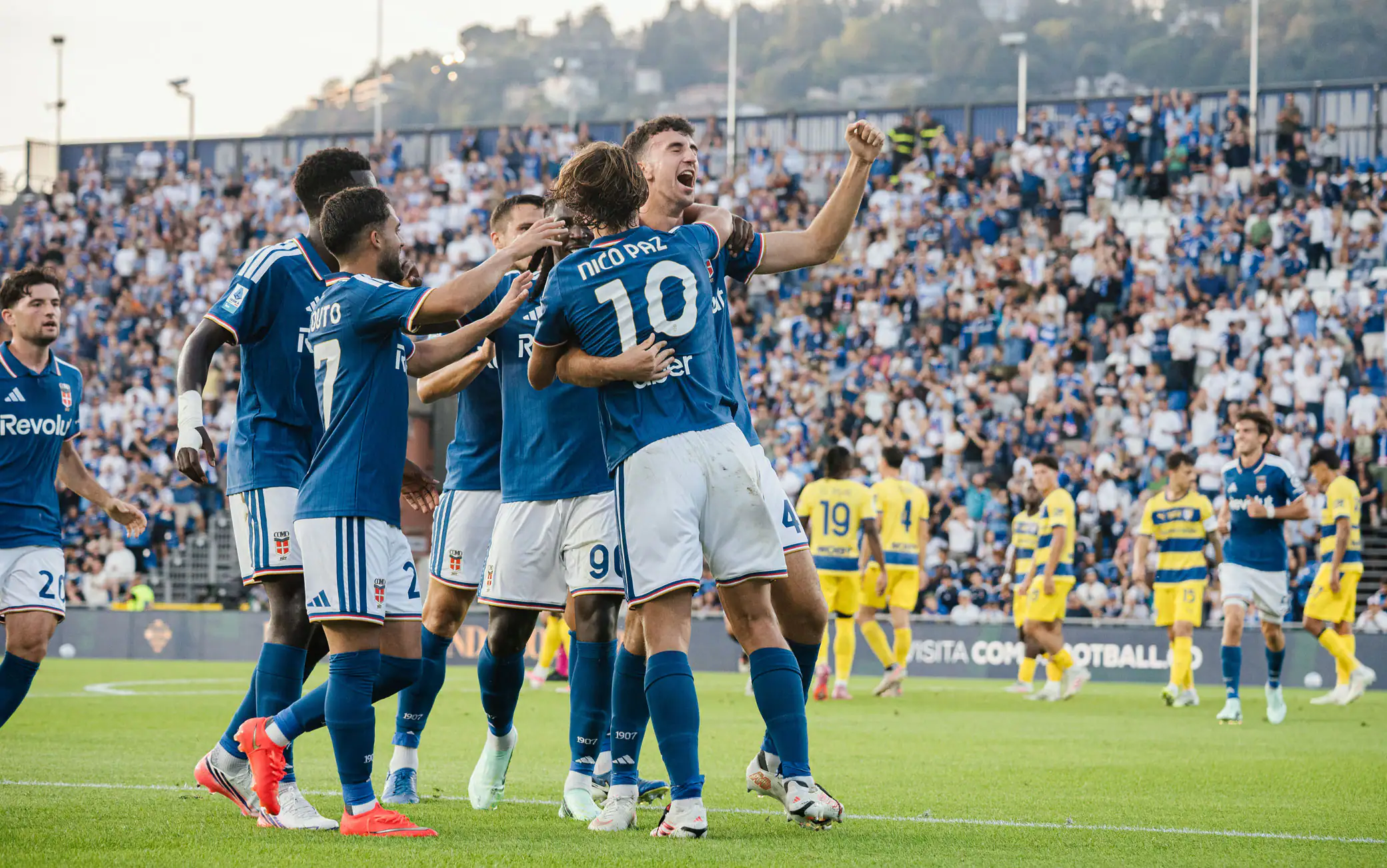 Como-Parma 2-1, decidono i gol di Ramon e Kaiki