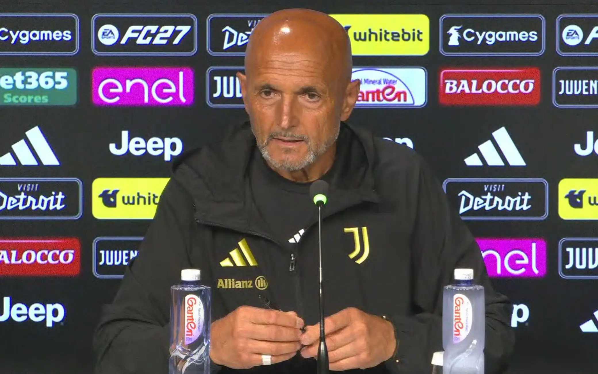 Juventus-Nec, la conferenza stampa di Spalletti in diretta