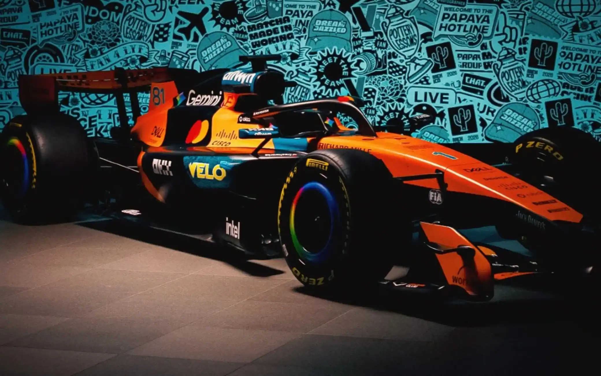 McLaren, livrea speciale dedicata ai tifosi per il GP del Messico. FOTO