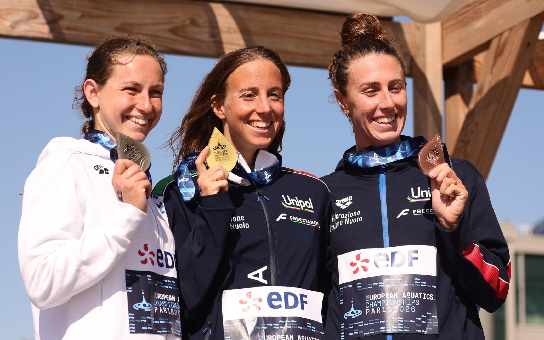 Europei nuoto: Taddeucci oro nella 10 km, bronzo Caponi. HIGHLIGHTS
