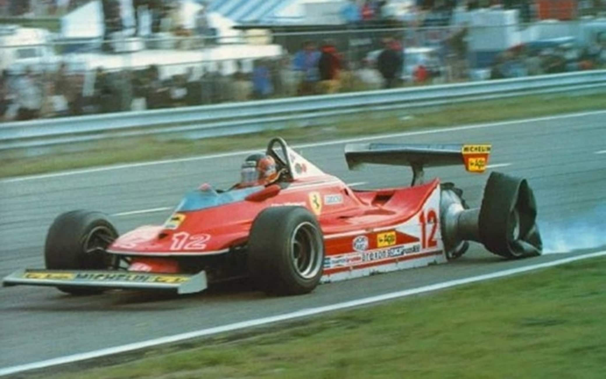 F1 in Olanda: Villeneuve e il giro di pista su tre ruote nel 1979