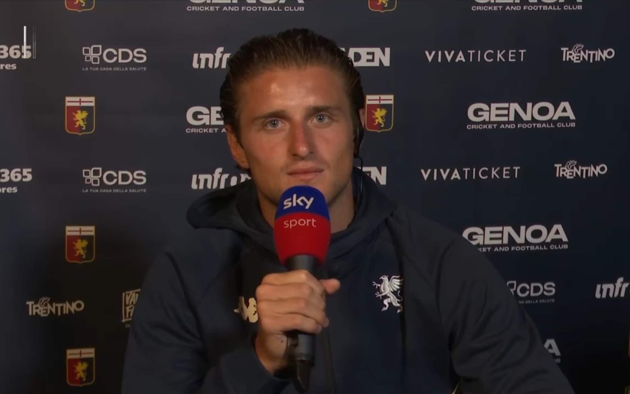 Genoa, Colombo: "Con Pirlo in Nazionale? E' un sogno ma ci provo"