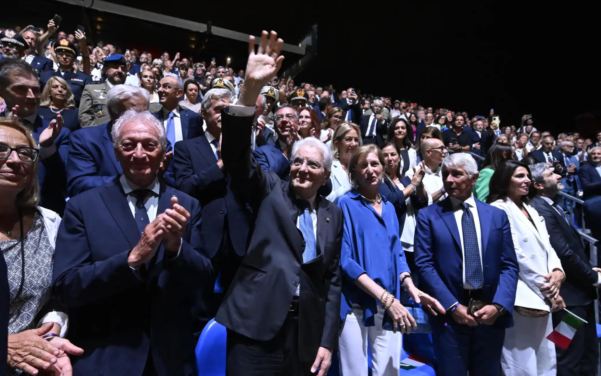 Europei volley, Mattarella oggi a Napoli per Italia-Svezia: foto da Piazza del Plebiscito