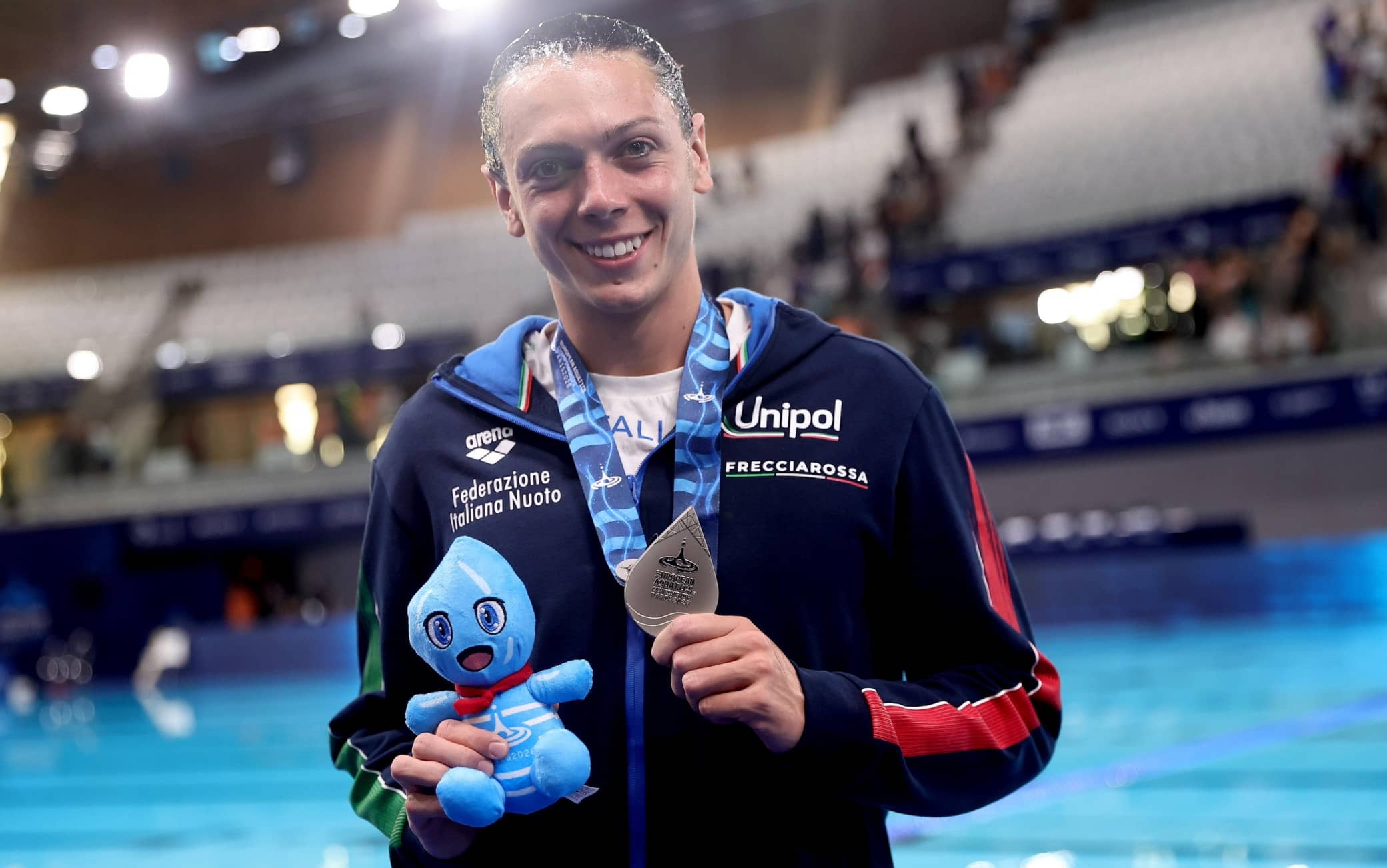 Filippo Pelati argento nel solo tecnico agli Europei di nuoto