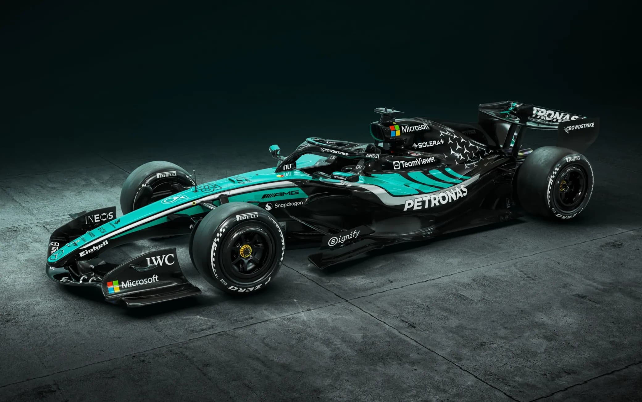 La Mercedes di Kimi Antonelli 'in verde' per il GP Malesia di F1: il motivo