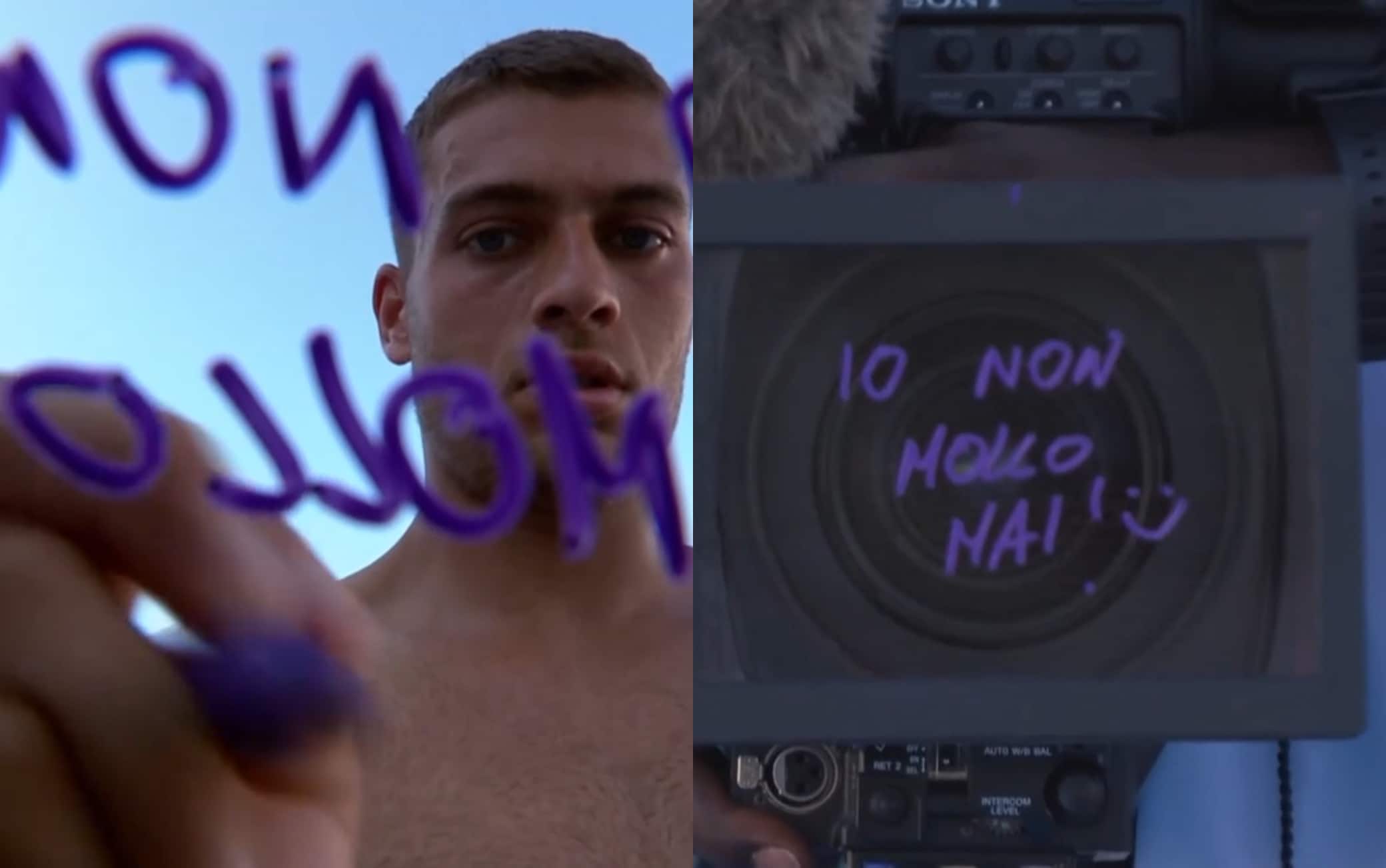 Cobolli, il messaggio sul vetrino della telecamera: "Non mollo mai". VIDEO