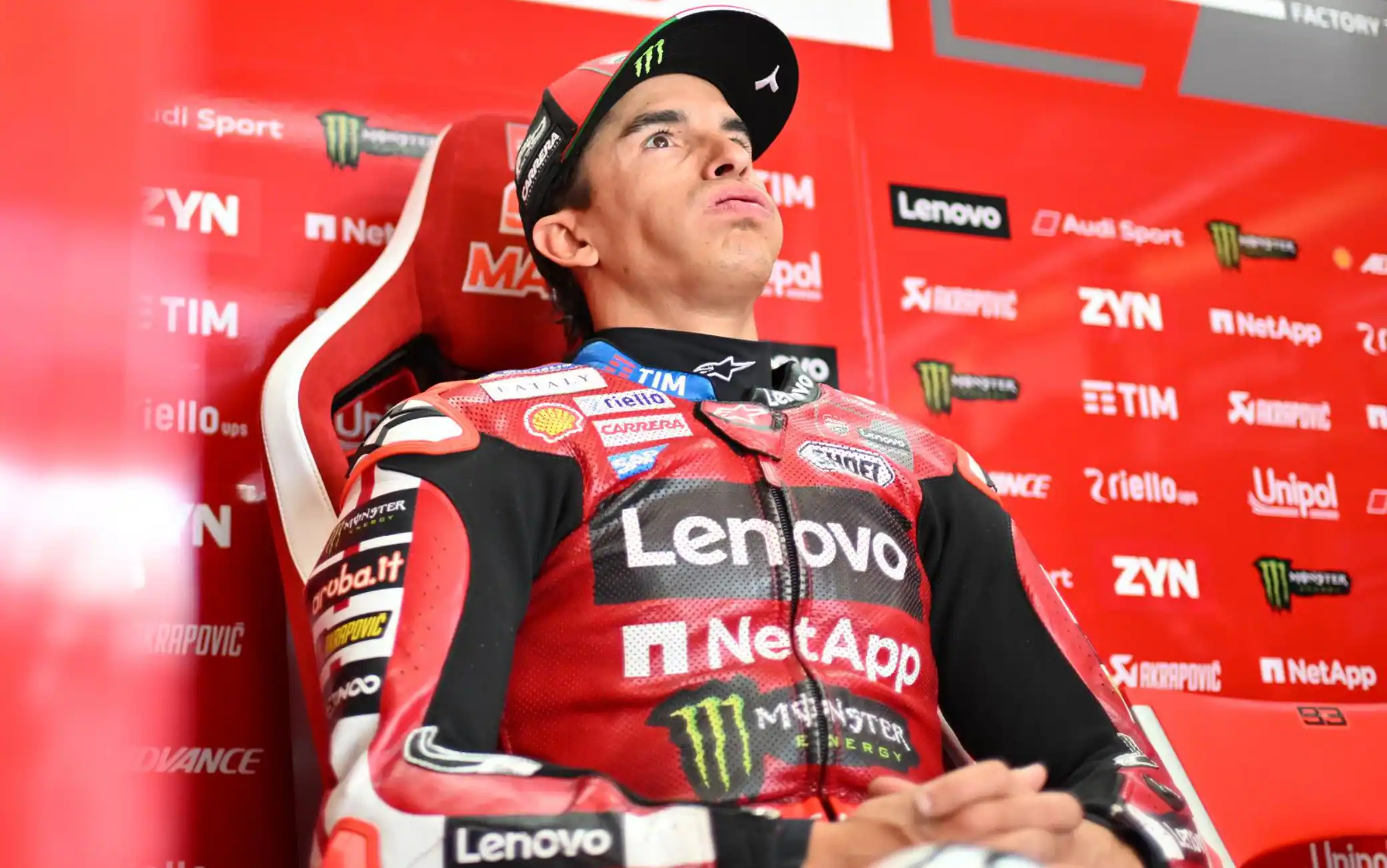 Marc Marquez: "Ho avuto problemi con la leva del freno anteriore". VIDEO