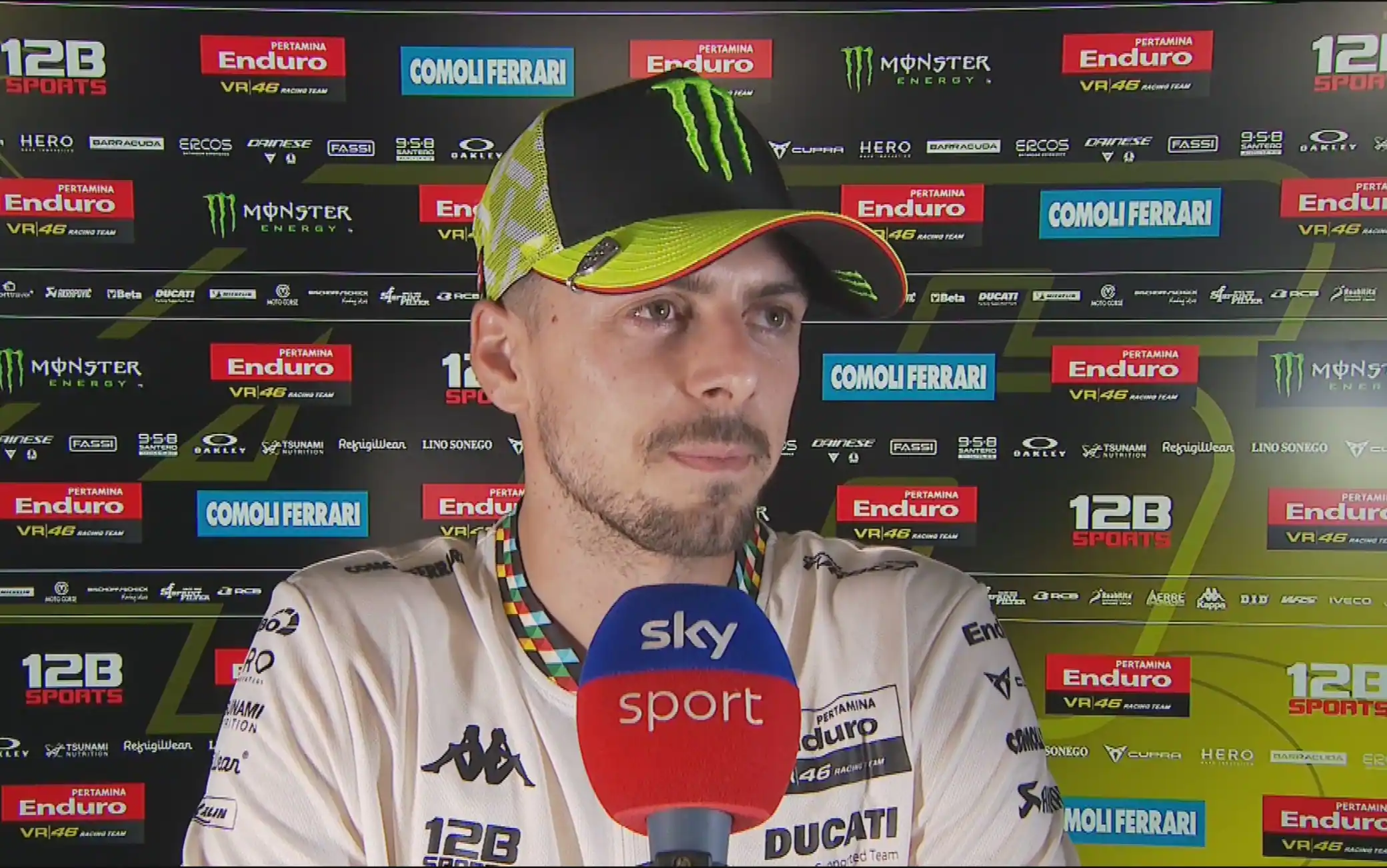 Di Giannantonio: "Sprint al limite, ho cercato di gestire. Aprilia e Marquez più forti"