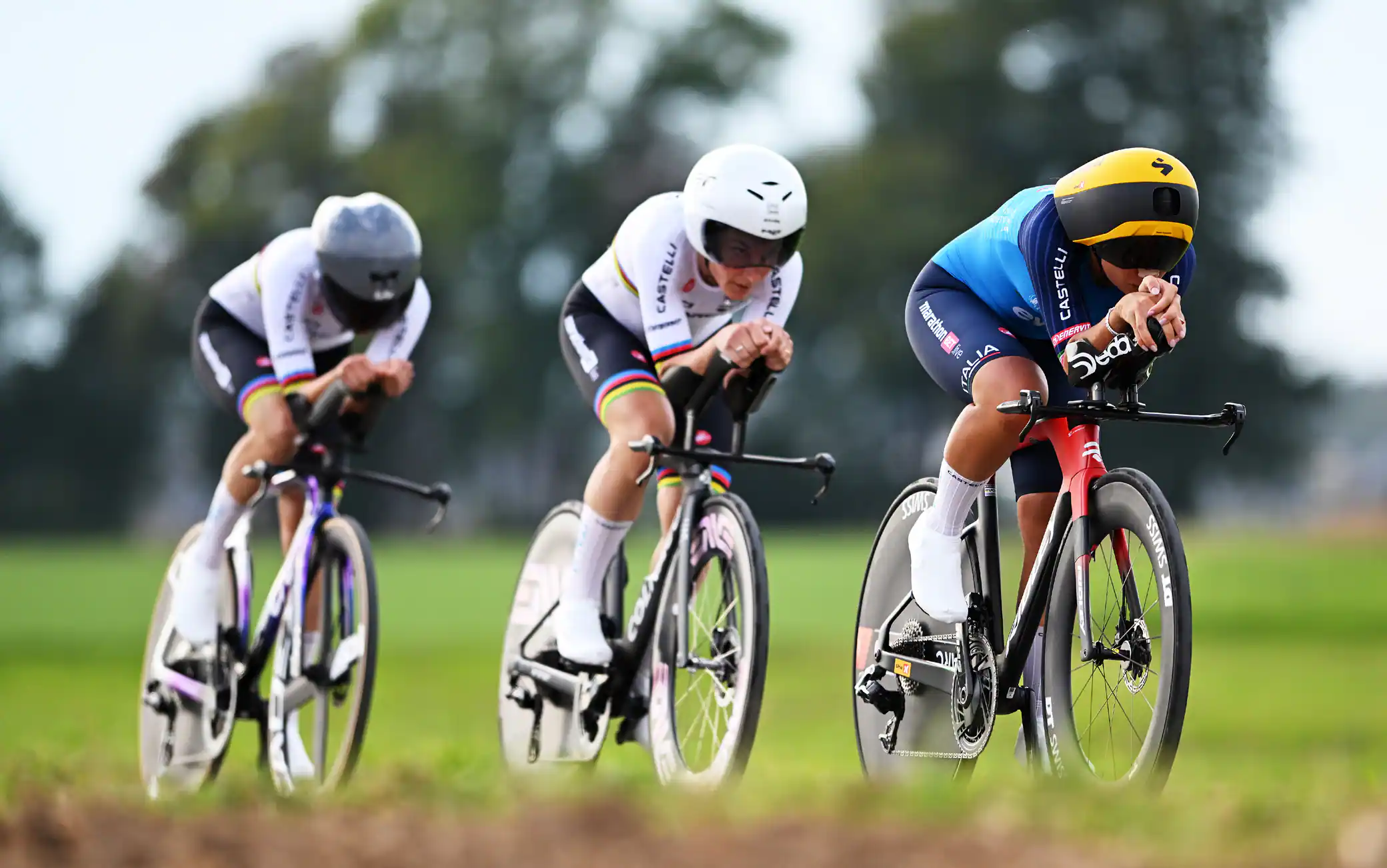 Europei di ciclismo, Italia argento nella staffetta mista. Oro alla Francia