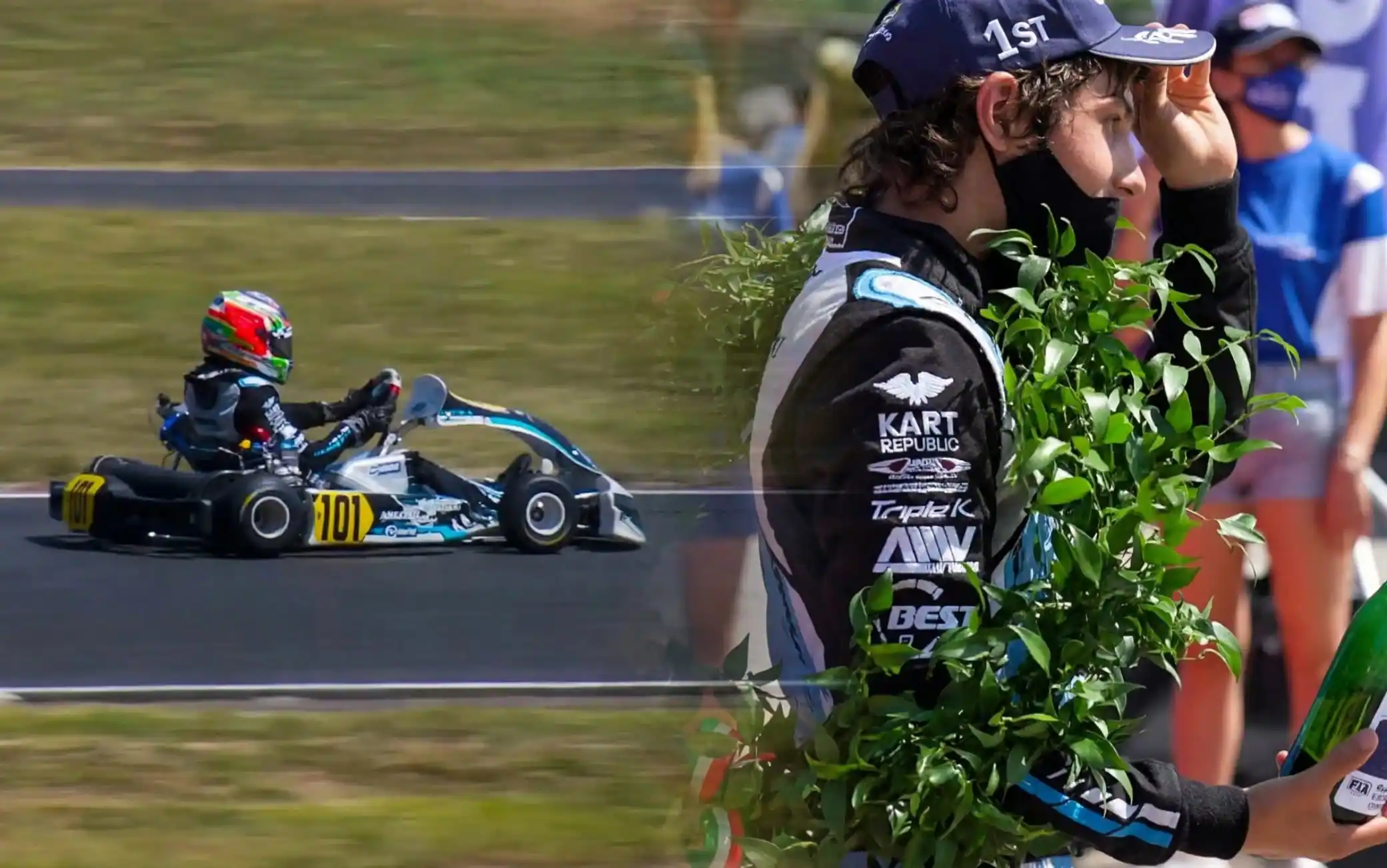 Kimi Antonelli, il trionfo sui kart all'Europeo del 2021. VIDEO