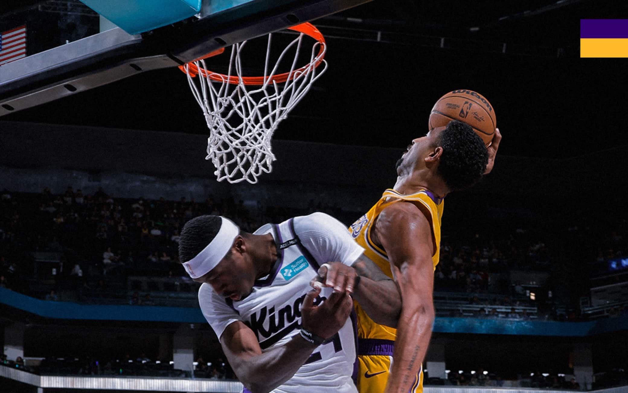 Preseason NBA, Grimes e un esordio ai Lakers con volo sopra il ferro e schiacciata. VIDEO
