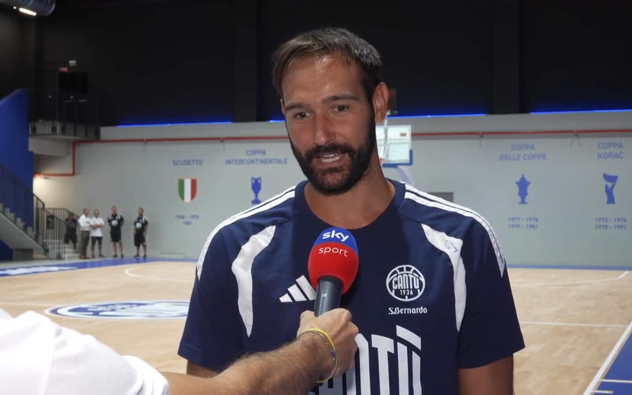 Serie A, Moraschini: "Cantù vive di basket, la nuova arena stimolo importante"