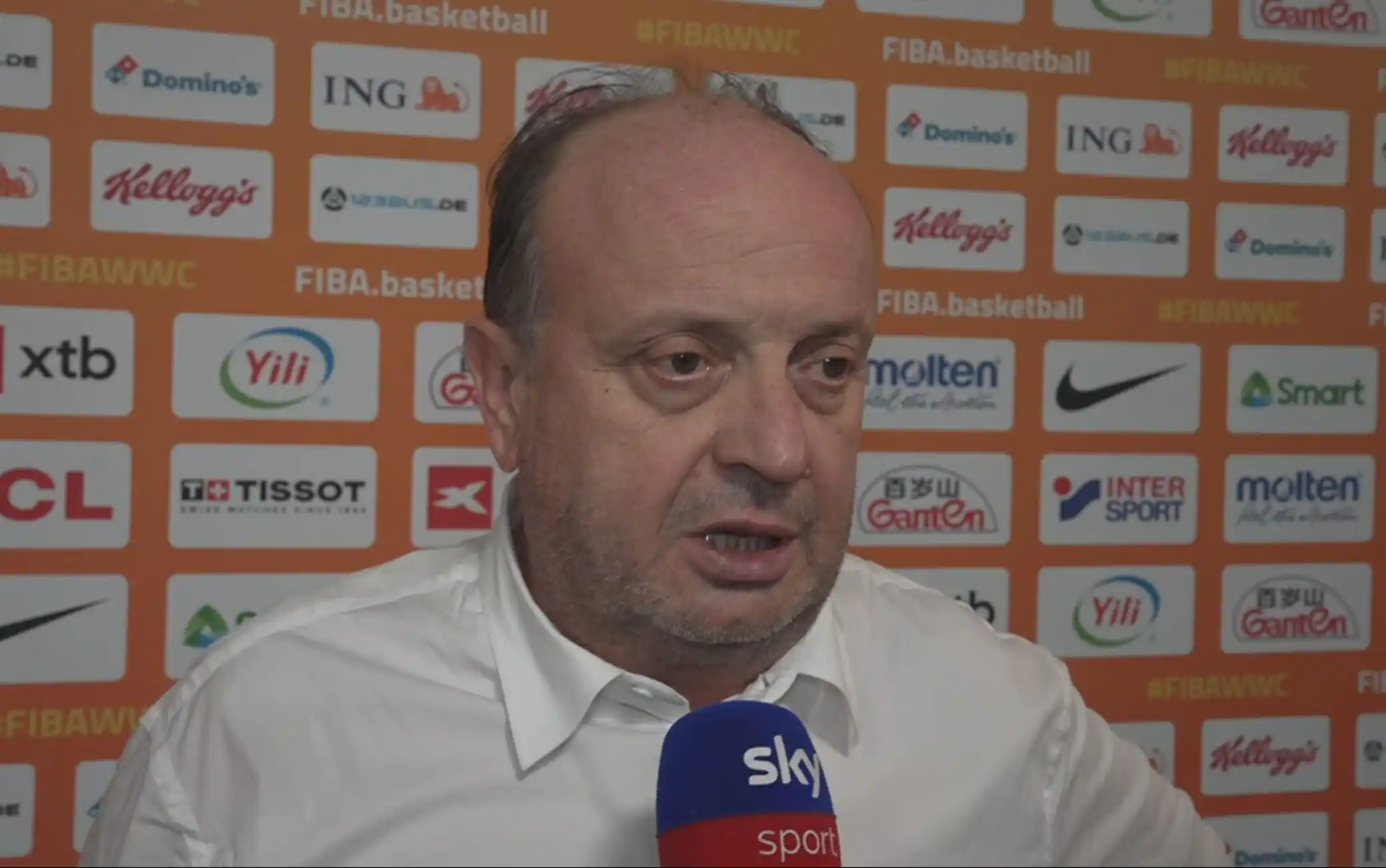 Mondiali basket, coach Capobianco a Sky: "Con la Cina abbiamo sbagliato partita"