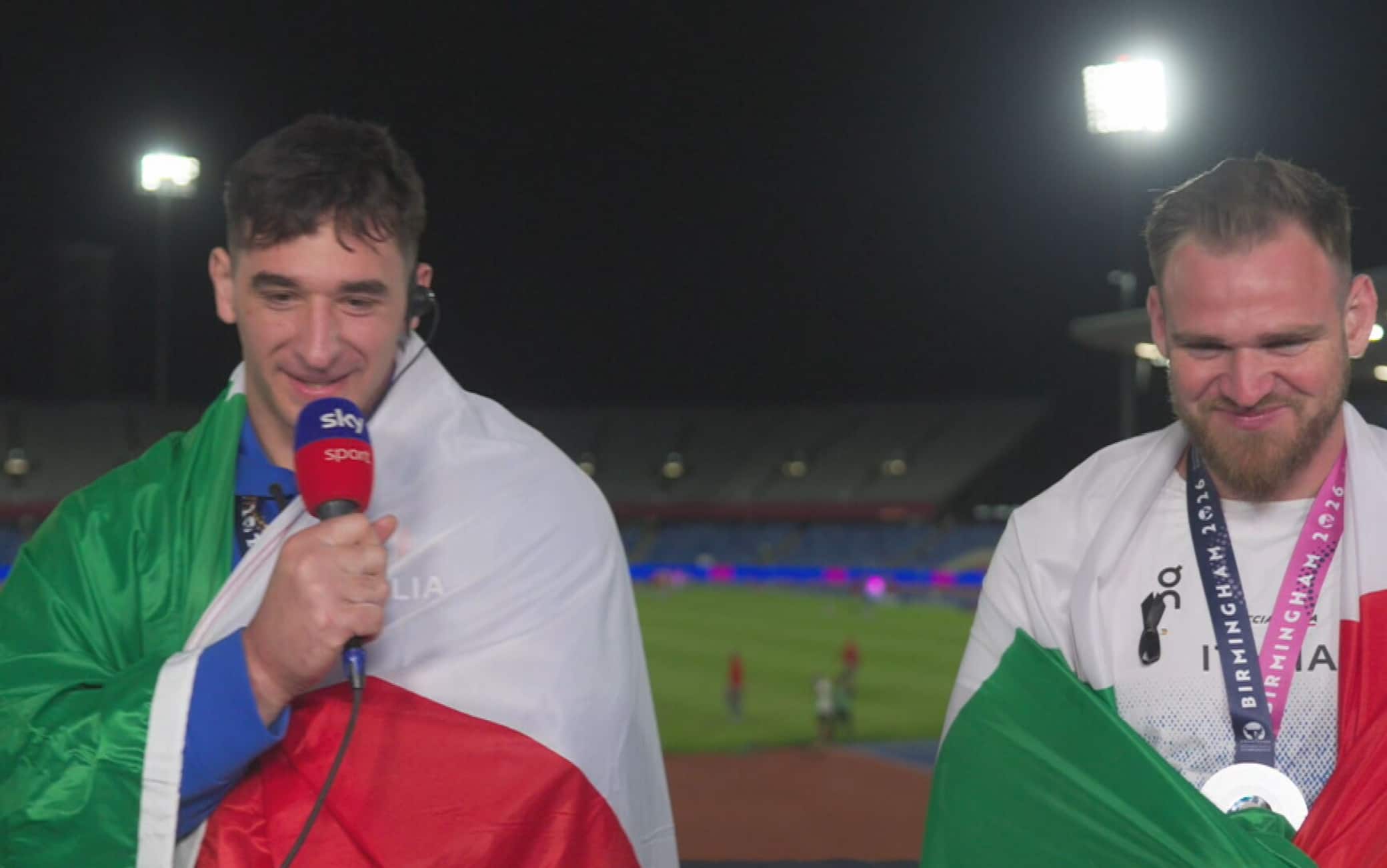 Leonardo Fabbri dopo l'oro agli Europei di atletica: "Che emozione"