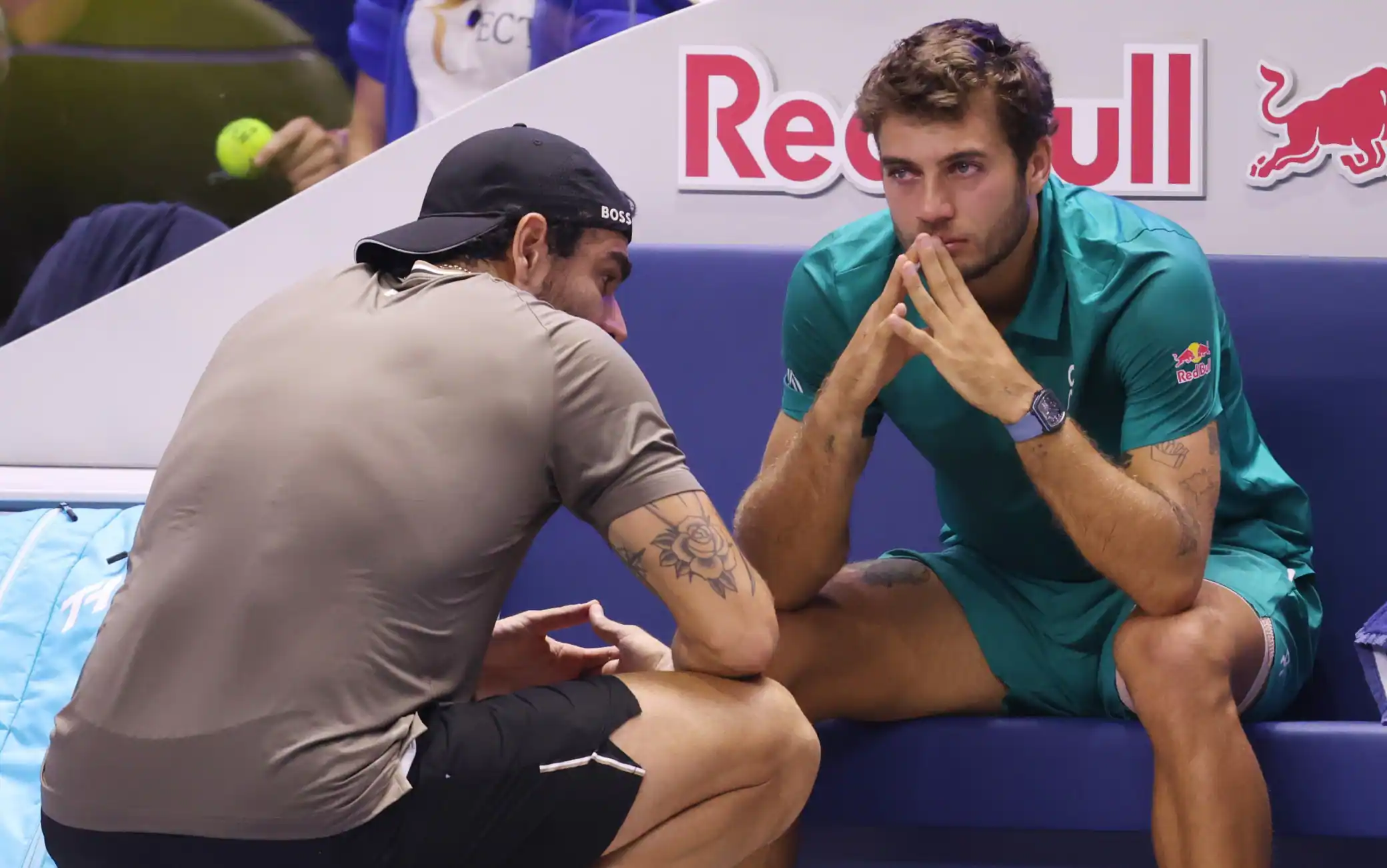 Berrettini: "Cobolli è un fratello, cercherò di stargli vicino e aiutarlo"