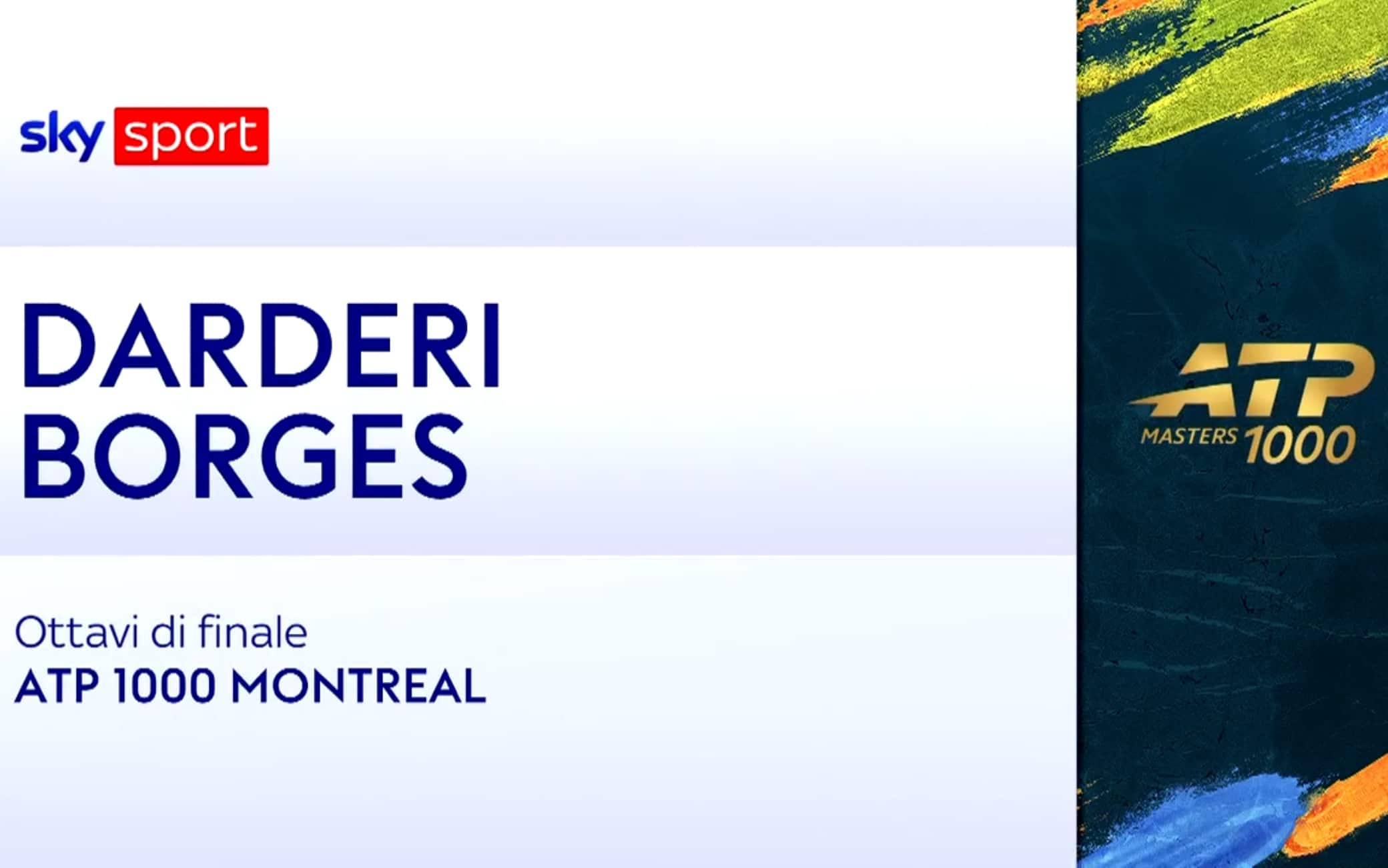 Darderi-Borges: highlights Atp Montreal