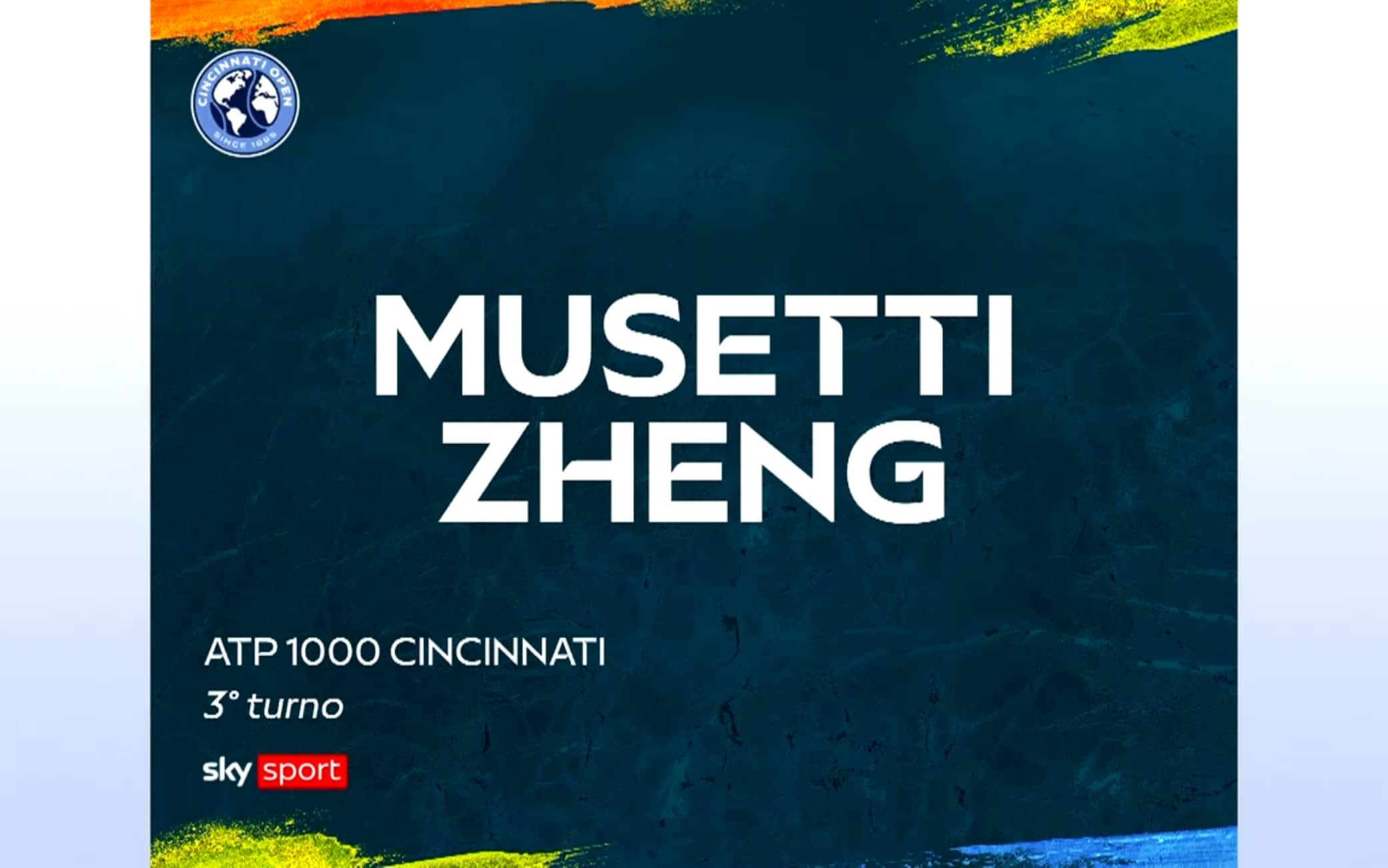 Musetti-Zheng: highlights Atp Cincinnati