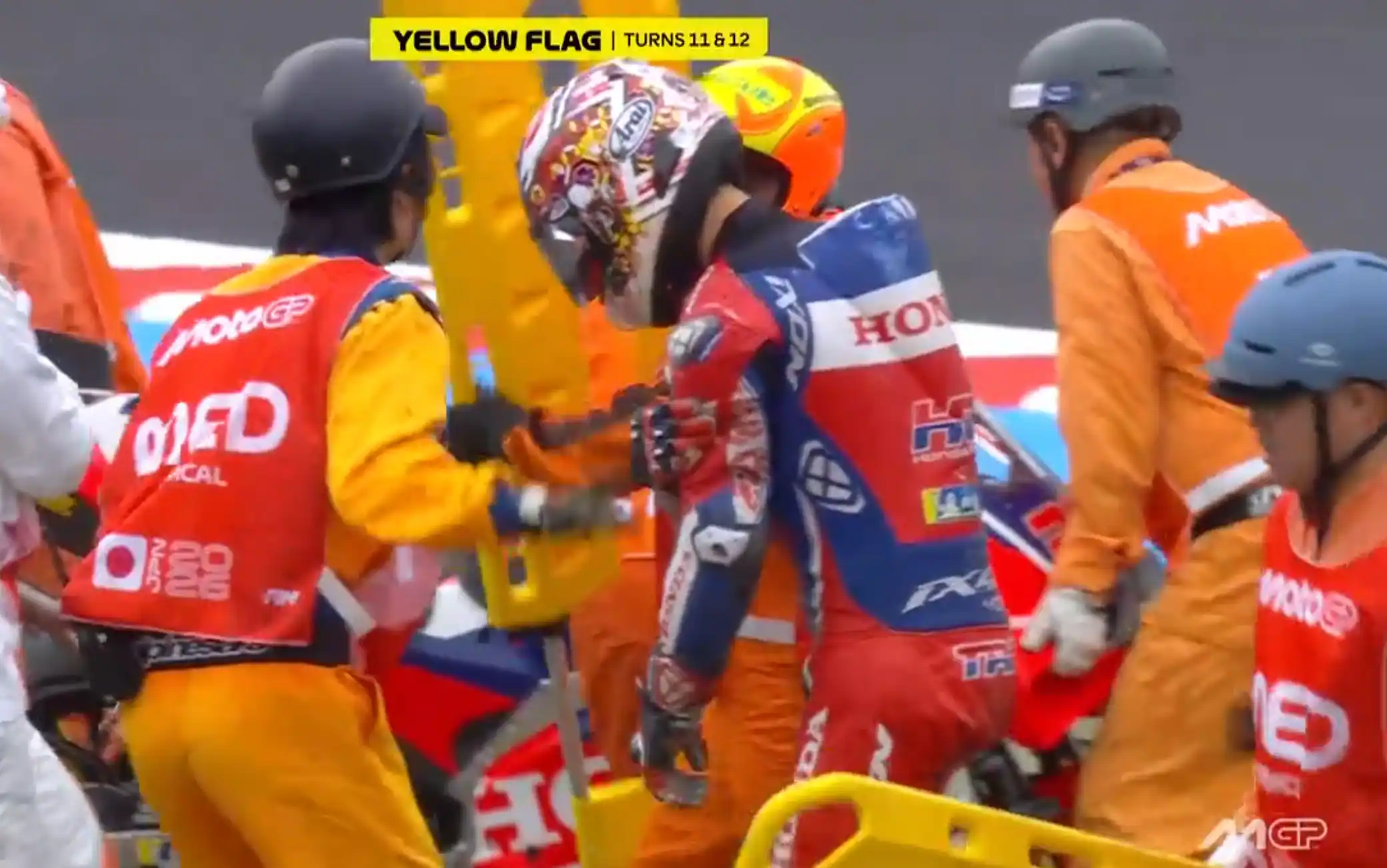 Nakagami, infortunio dopo la caduta nelle Libere: GP Giappone già finito. VIDEO