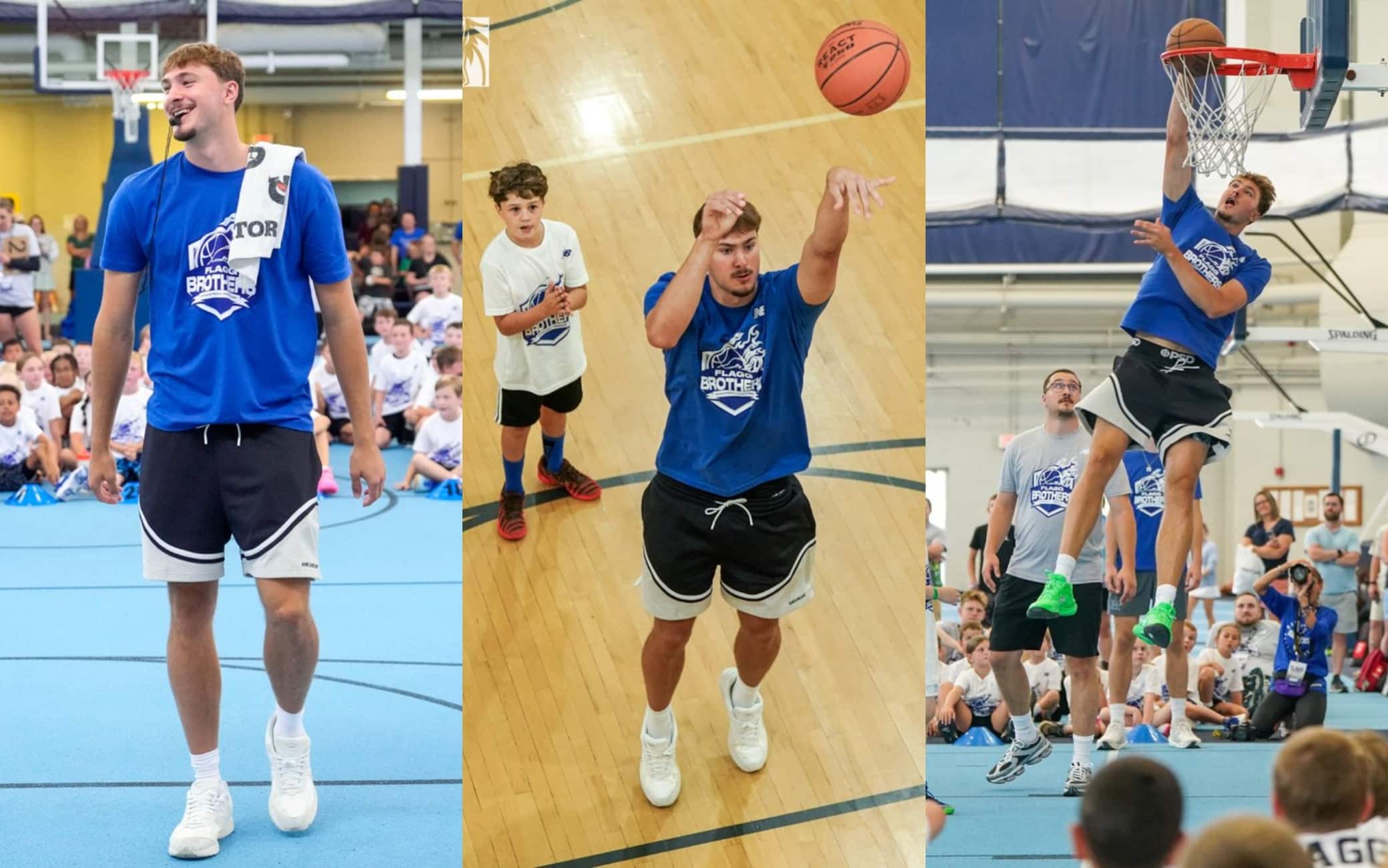 NBA, Cooper Flagg senza pietà: schiaccia in testa a un bambino e poi lo stoppa. VIDEO