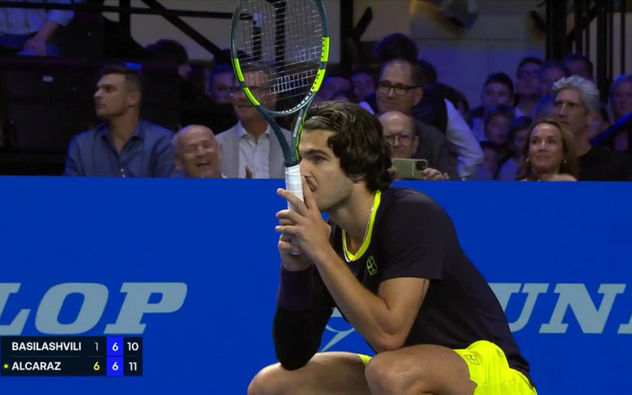 Anche Alcaraz è umano: che errore sul match point all'Atp Vienna! VIDEO