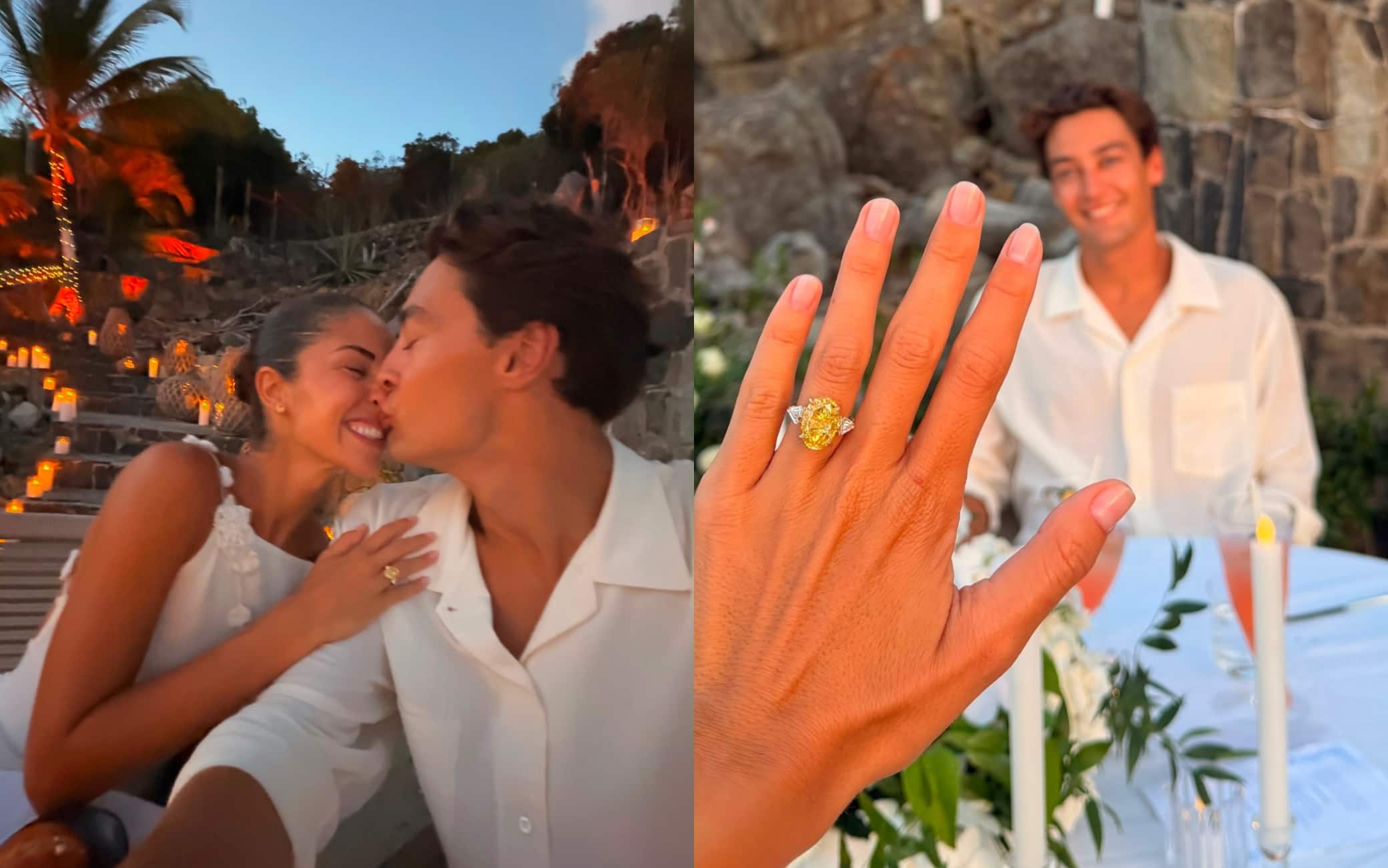 George Russell si sposa: la proposta di matrimonio a Carmen durante le vacanze. FOTO