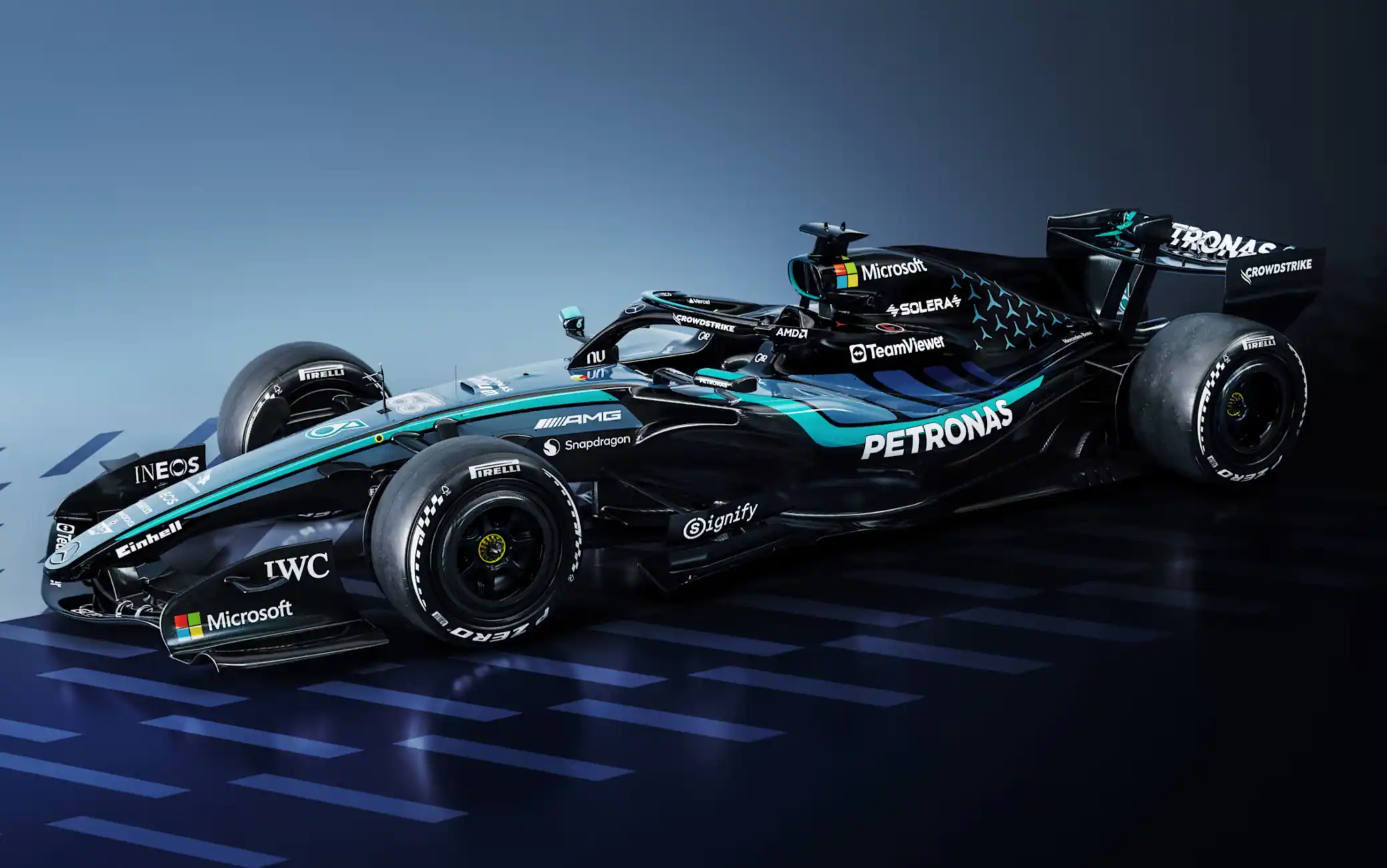La Mercedes di Kimi Antonelli 'in blu' per il GP Austin di F1: il motivo