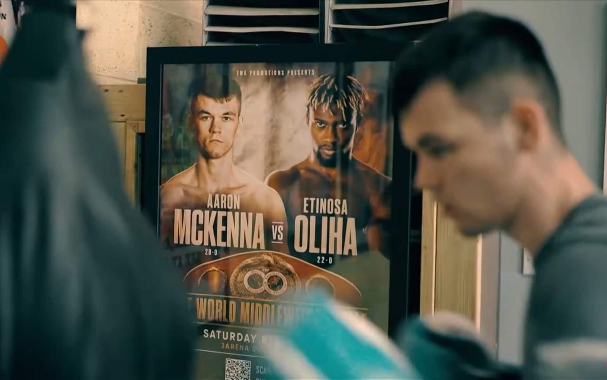 Mondiale IBF pesi medi, l'azzurro Oliha sfida McKenna. L'incontro stasera live su Sky