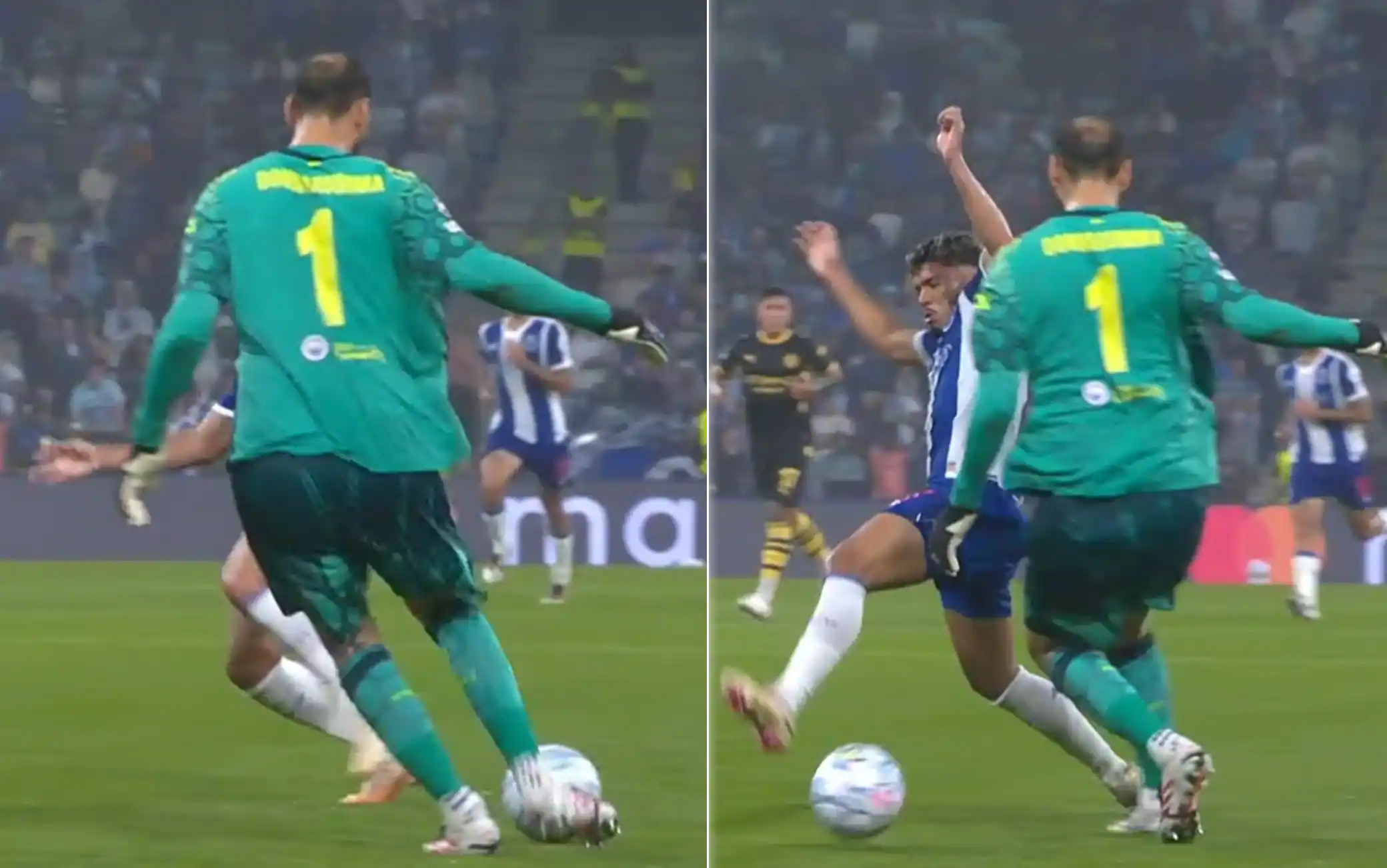 Donnarumma, che rischio in Porto-Manchester City! VIDEO