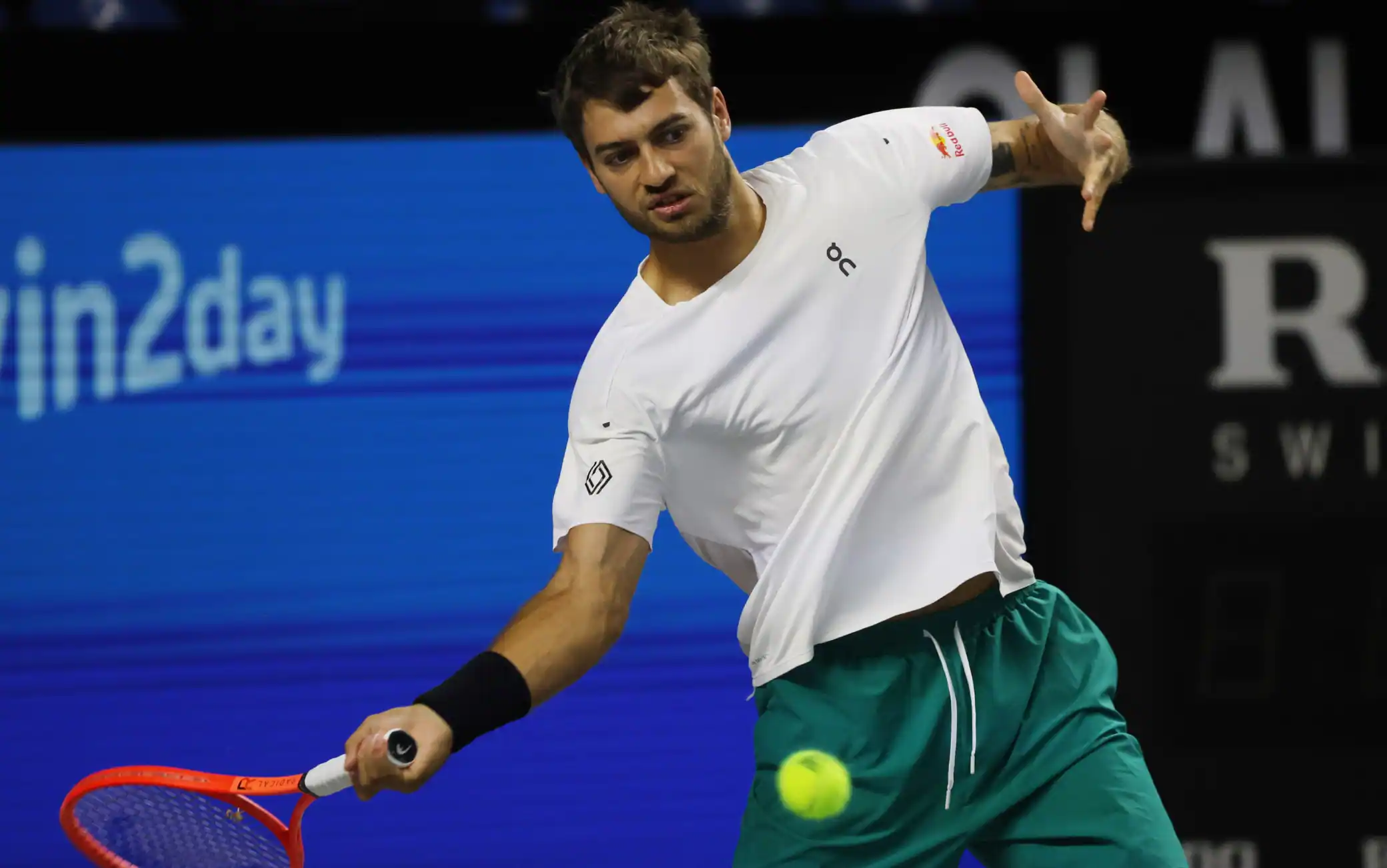Cobolli-Dimitrov oggi all'Atp Vienna, il risultato in diretta live della partita