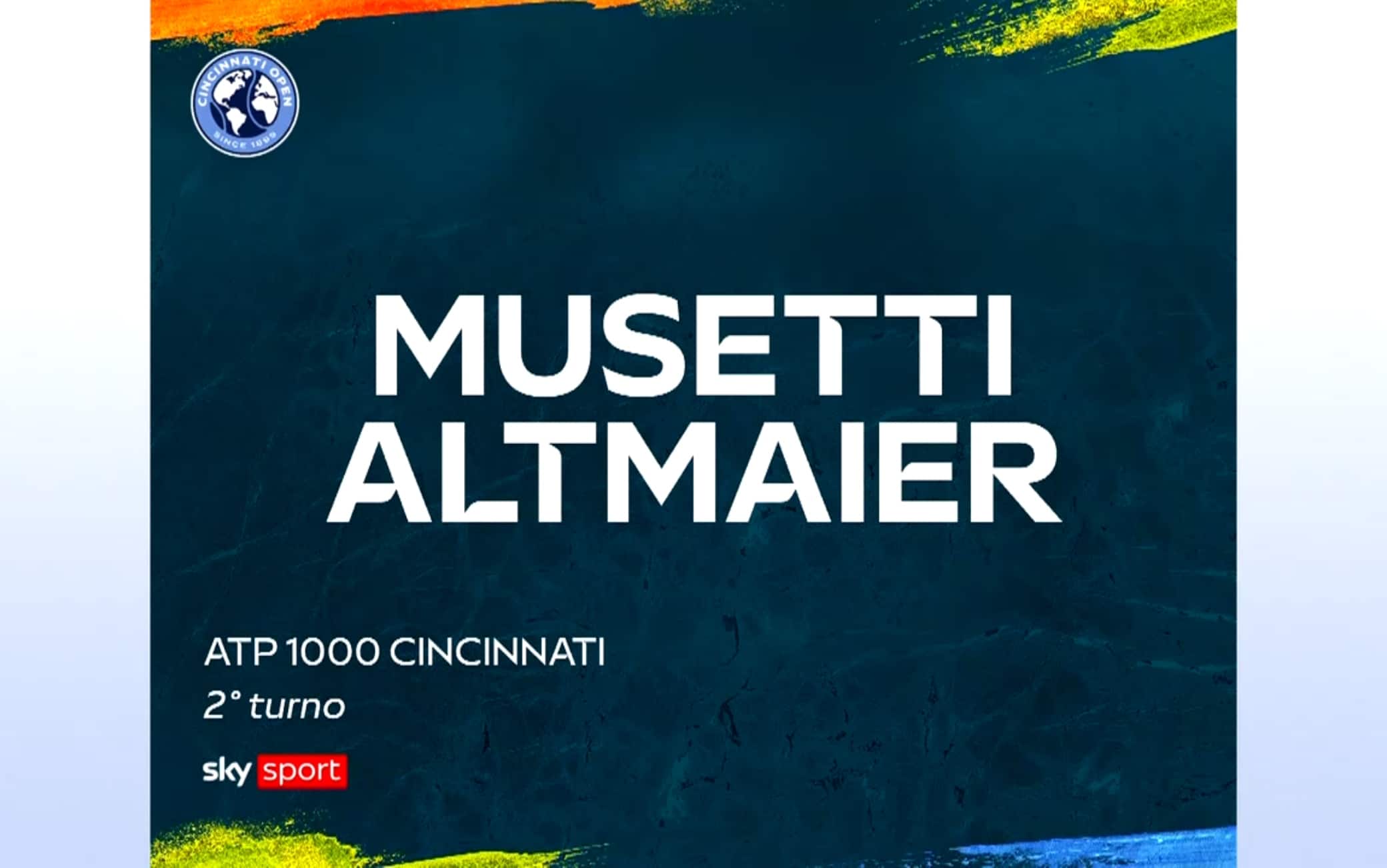 Musetti-Altmaier: highlights Atp Cincinnati
