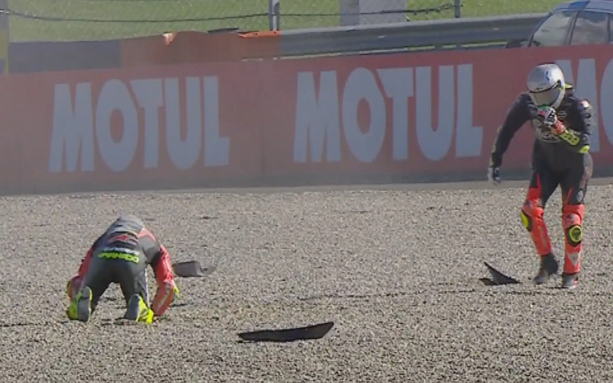 Iannone, incidente oggi con Granado e addio Mondiale Baggers. VIDEO