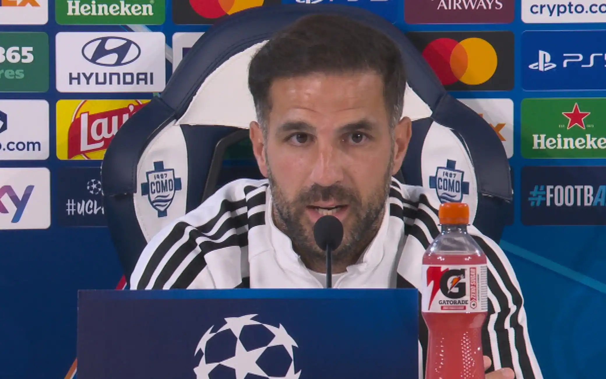 Como-Lipsia, Fabregas: "Partita da vincere come le altre, spero di non vedere leggerezza"