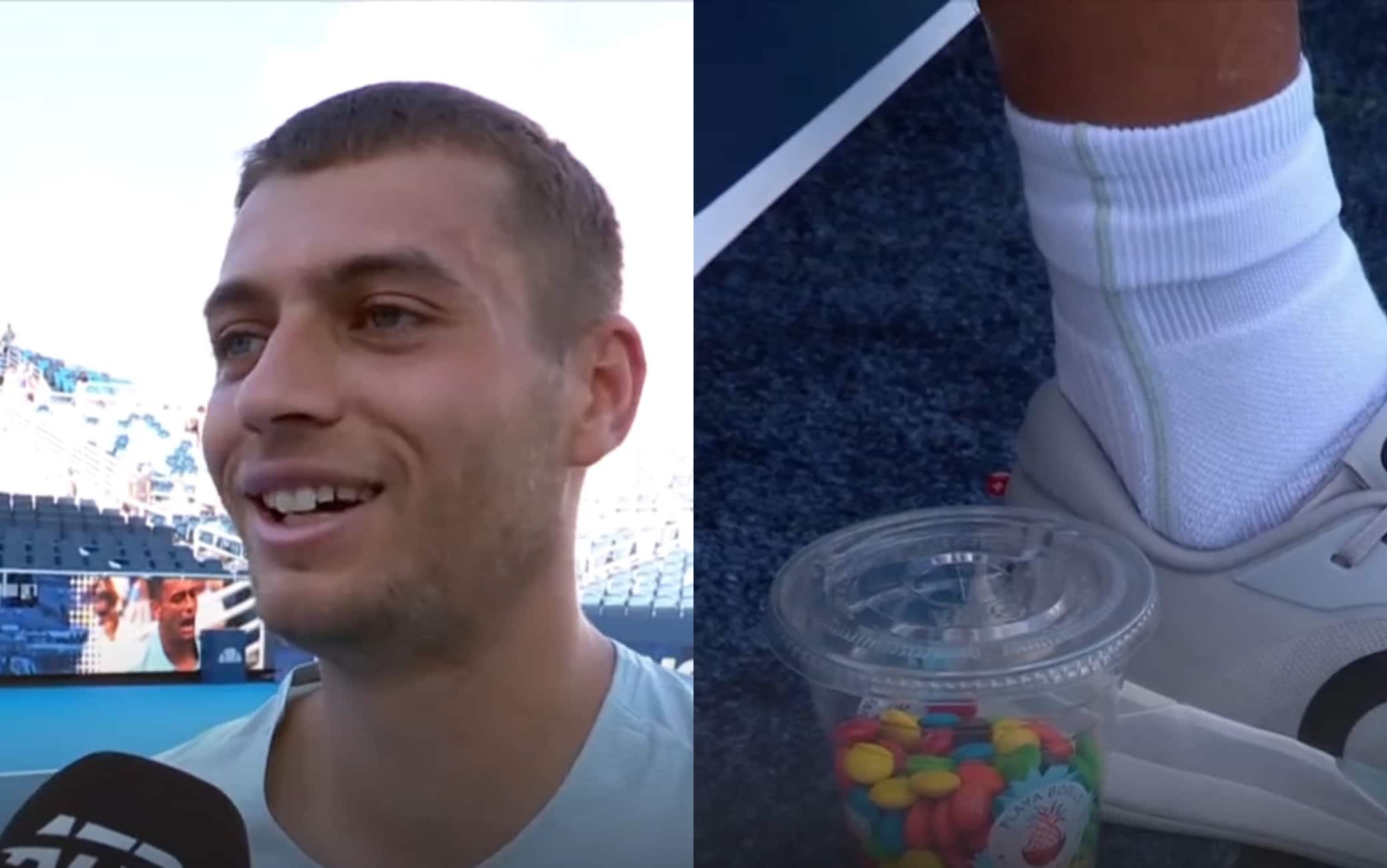 Cobolli dopo la vittoria contro Paul: "Avevo bisogno di zuccheri, amo gli M&M's...". VIDEO