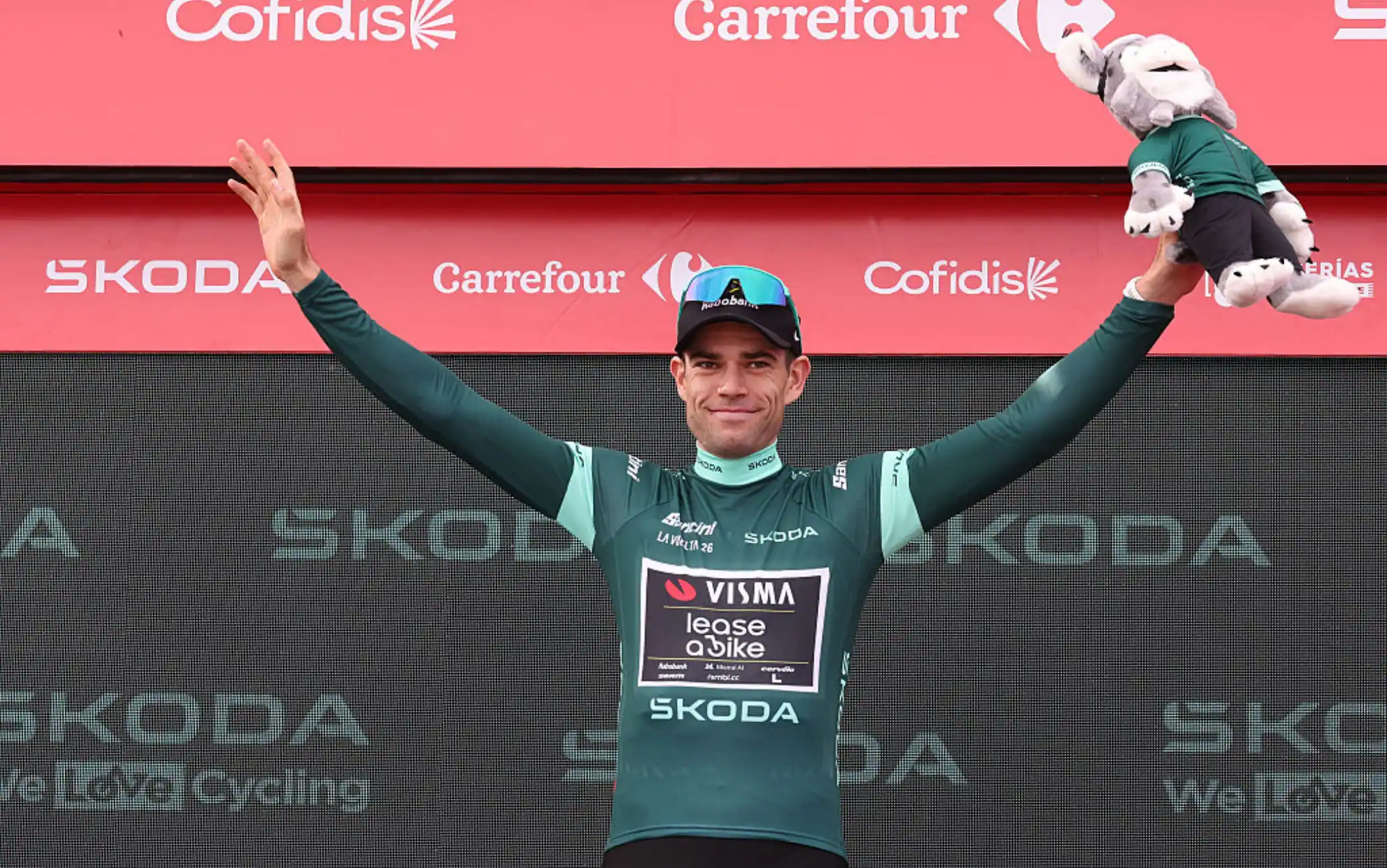 Vuelta, Van Aert vince la 15^ tappa. Mas sempre leader