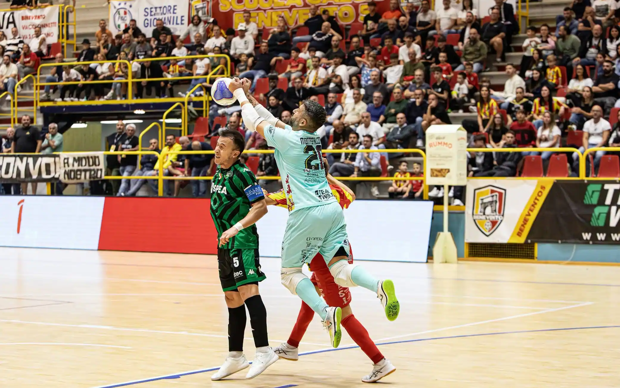 Serie A futsal, 4^ giornata. Stasera il derby Benevento-Napoli live su Sky