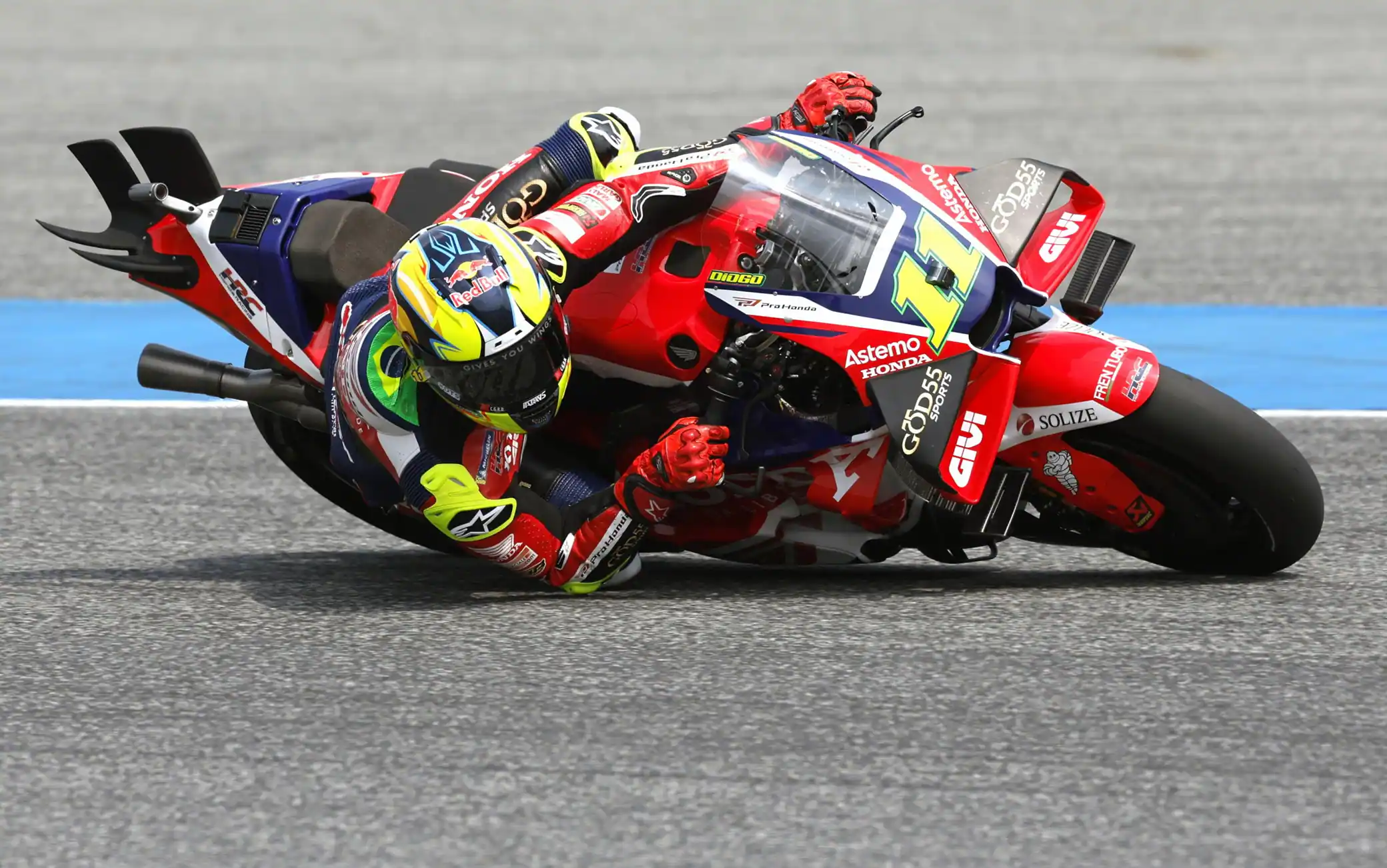 MotoGP, test Pirelli: Moreira il più veloce