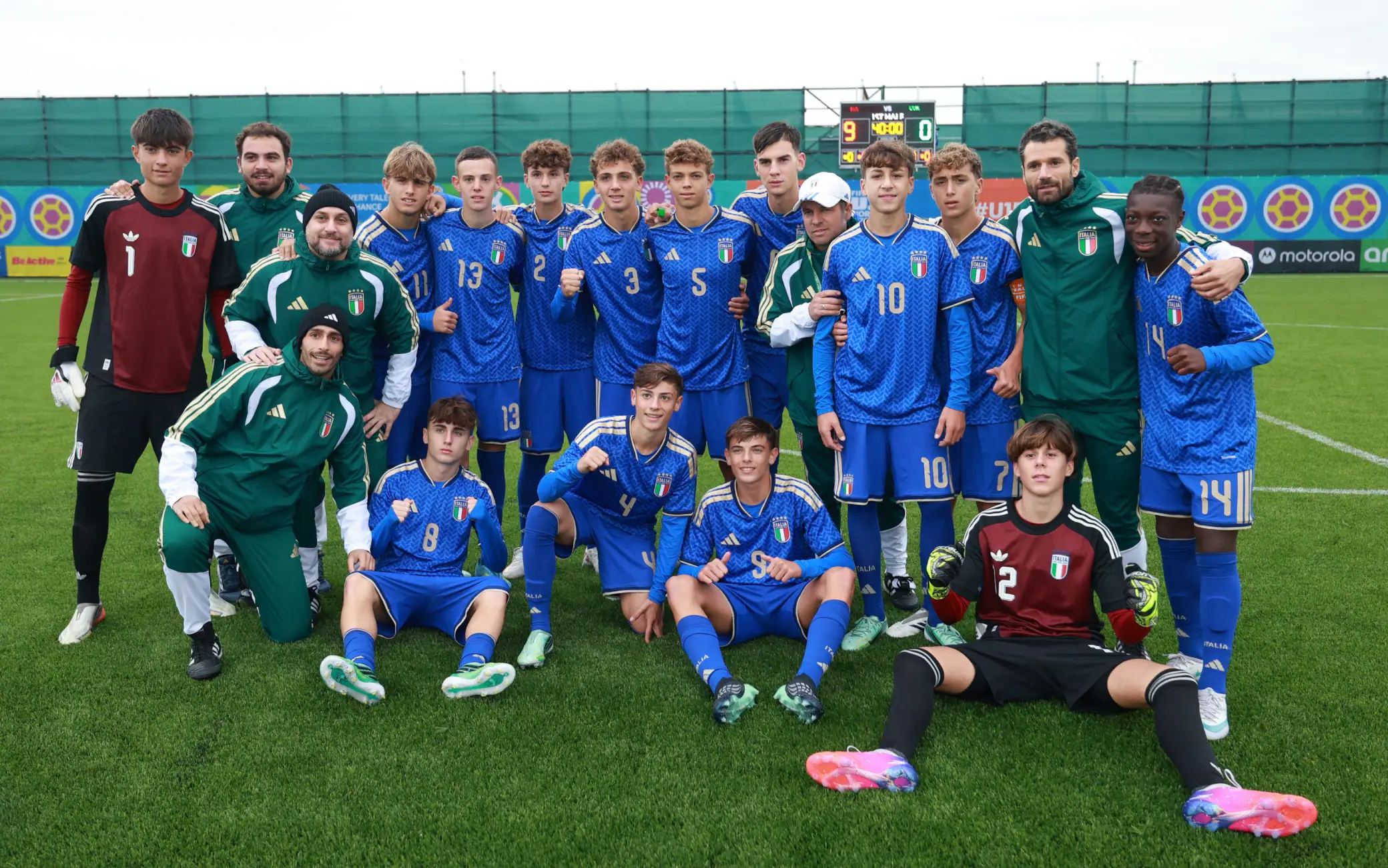 Italia ai Mondiali Under 15, calendario partite e possibili avversarie della fase finale