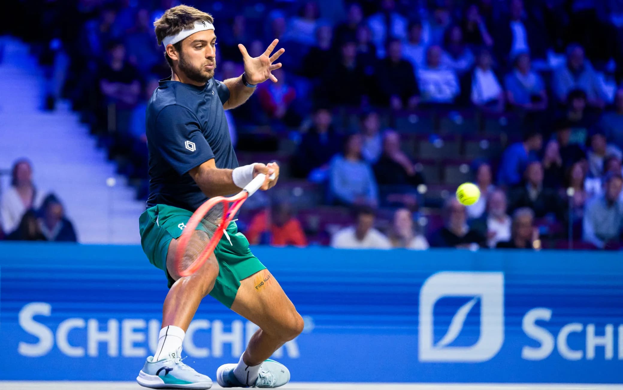 Atp Vienna, Cobolli al 2° turno: Dimitrov battuto in tre set