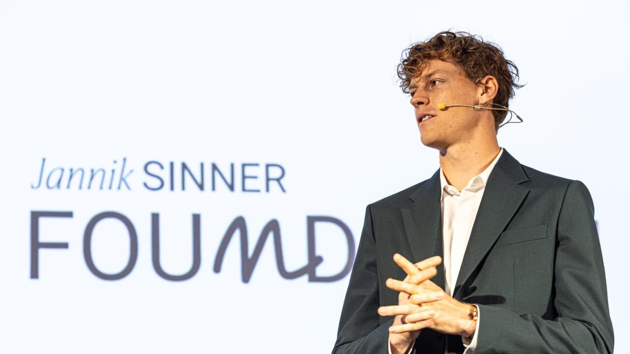 All'Onu il videomessaggio di Sinner, l'impegno della sua fondazione per il diritto all'istruzione