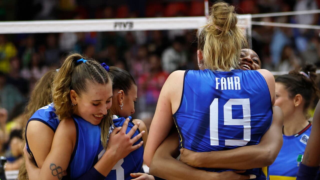 Nations League: 3-1 alla Cina, le azzurre conquistano il bronzo
