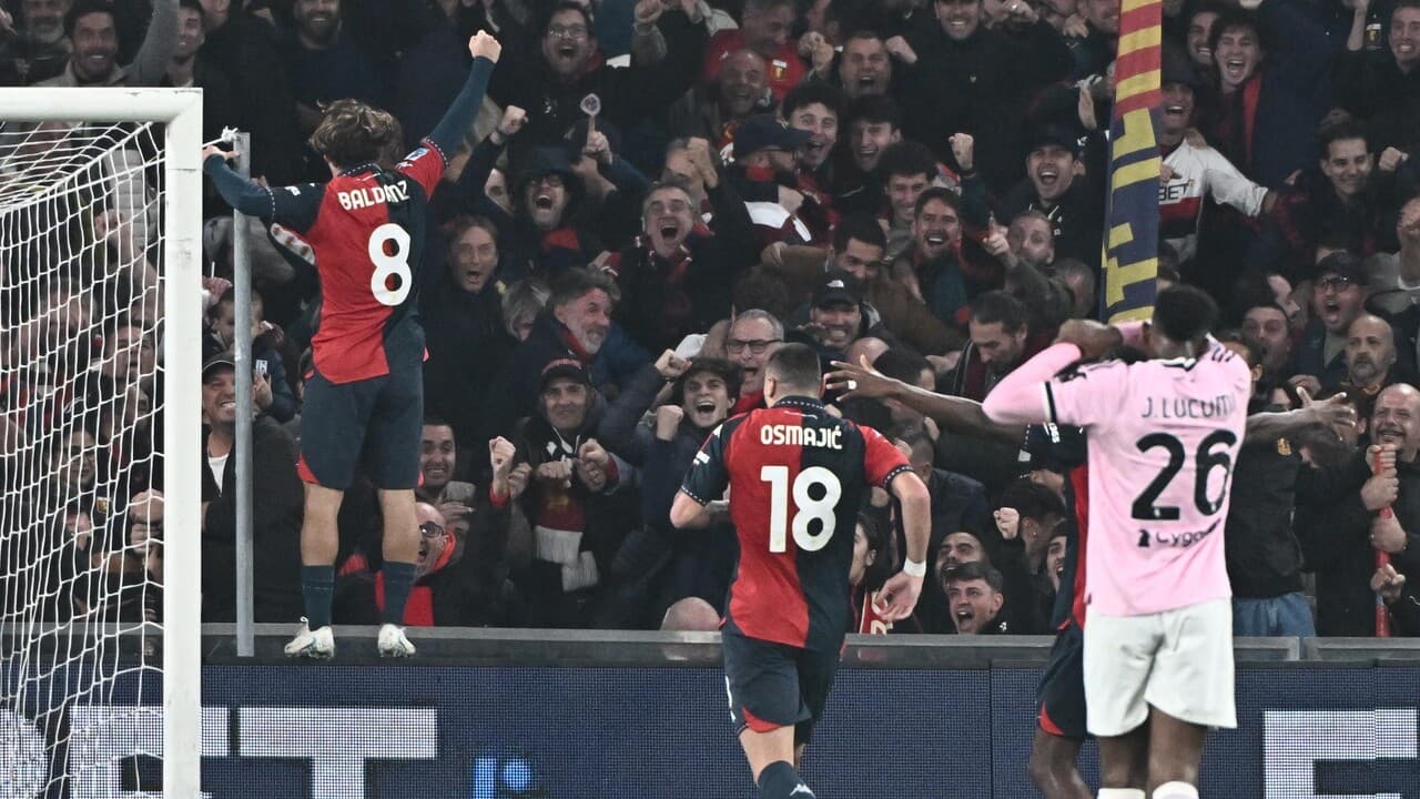 Per la Juve la crisi non è finita, il Genoa la mette ko