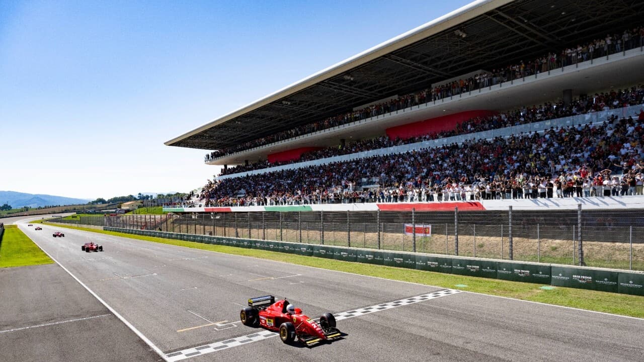 Storia della Ferrari in F1, al Mugello sfilano auto della Golden age