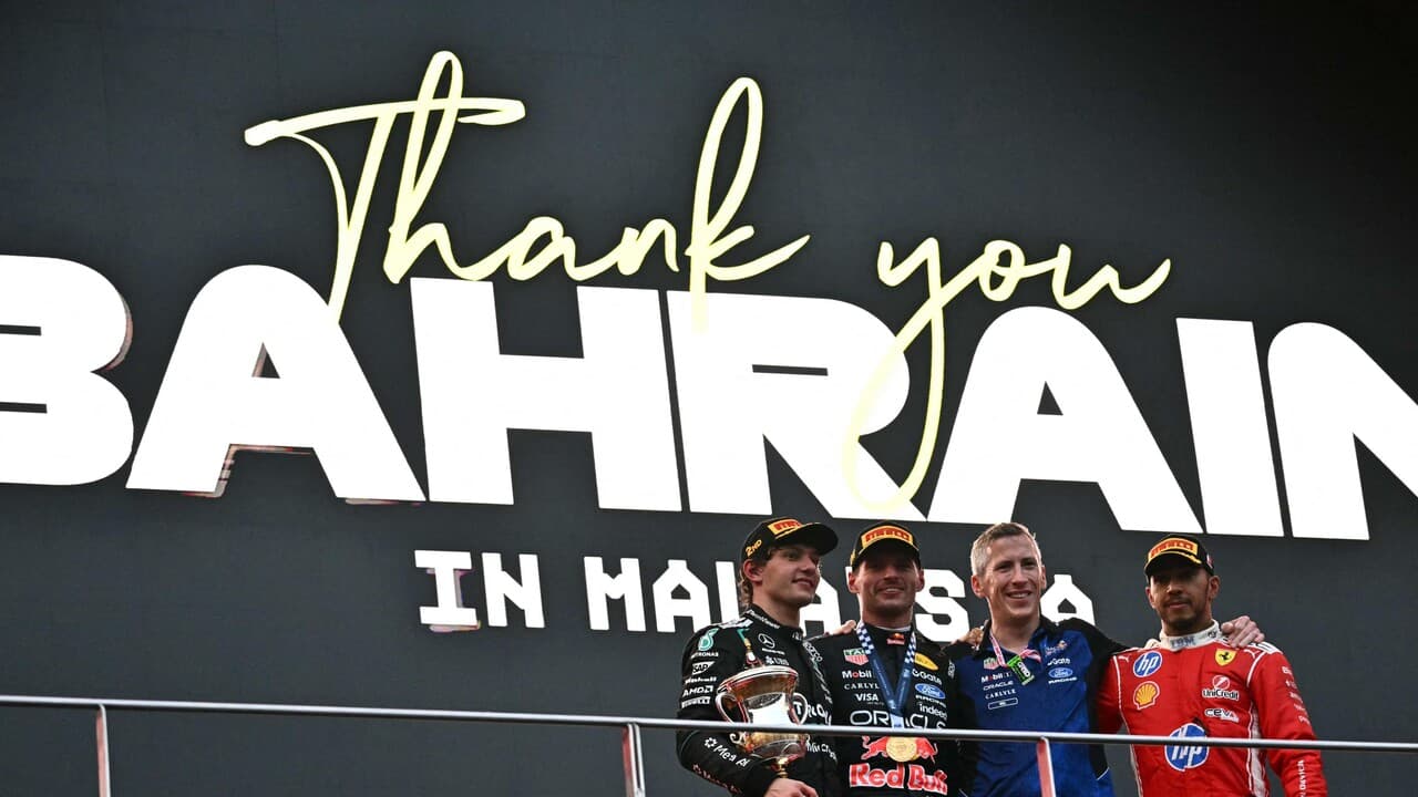 F1: Verstappen re a Sepang, Antonelli secondo vede titolo, Hamilton sul podio CLASSIFICHE