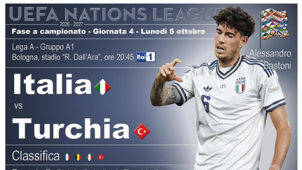 Italia quarta partita in Nations, Mancini: 'Con la Turchia chiudiamo in bellezza'