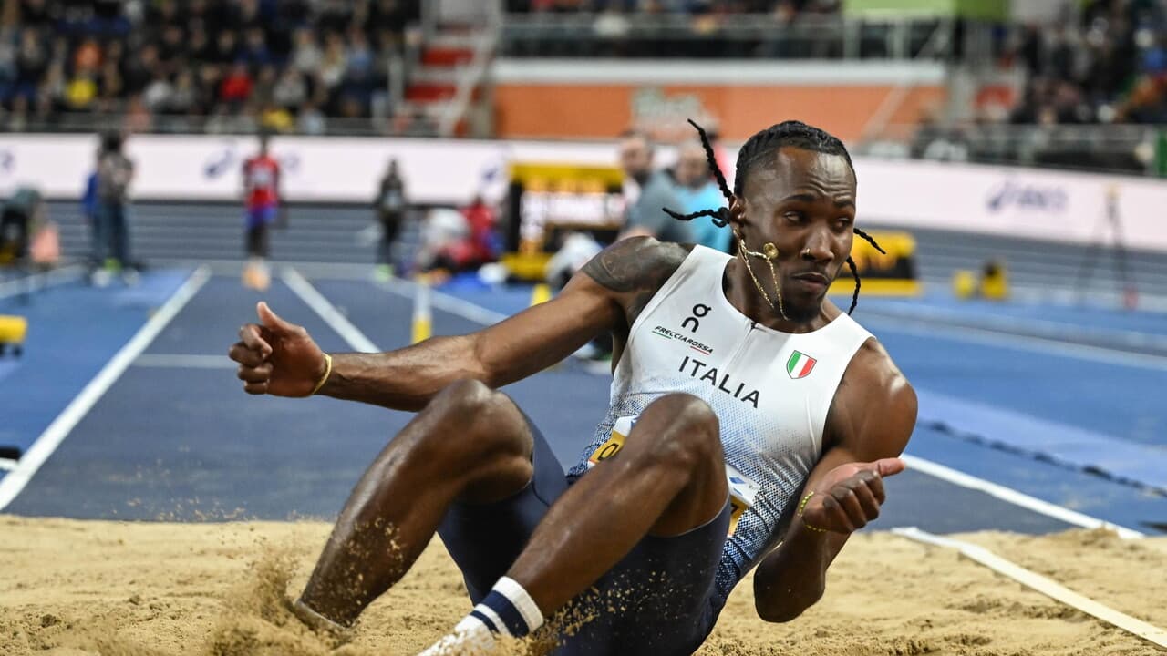Atletica: agli assoluti Diaz migliora il suo primato italiano nel triplo